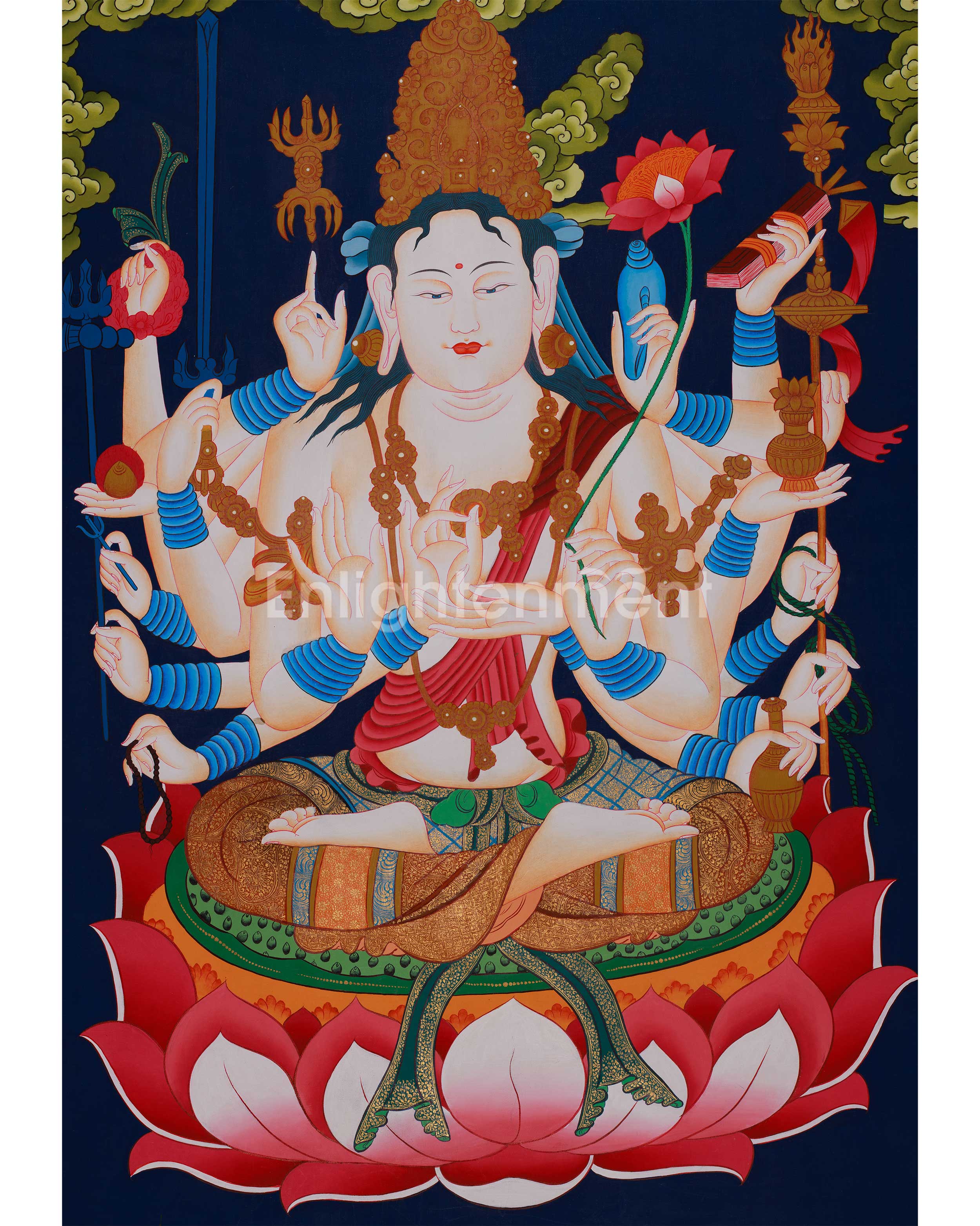 Juntei Kannon Artwork | Divine Mother of the Buddhist Deities