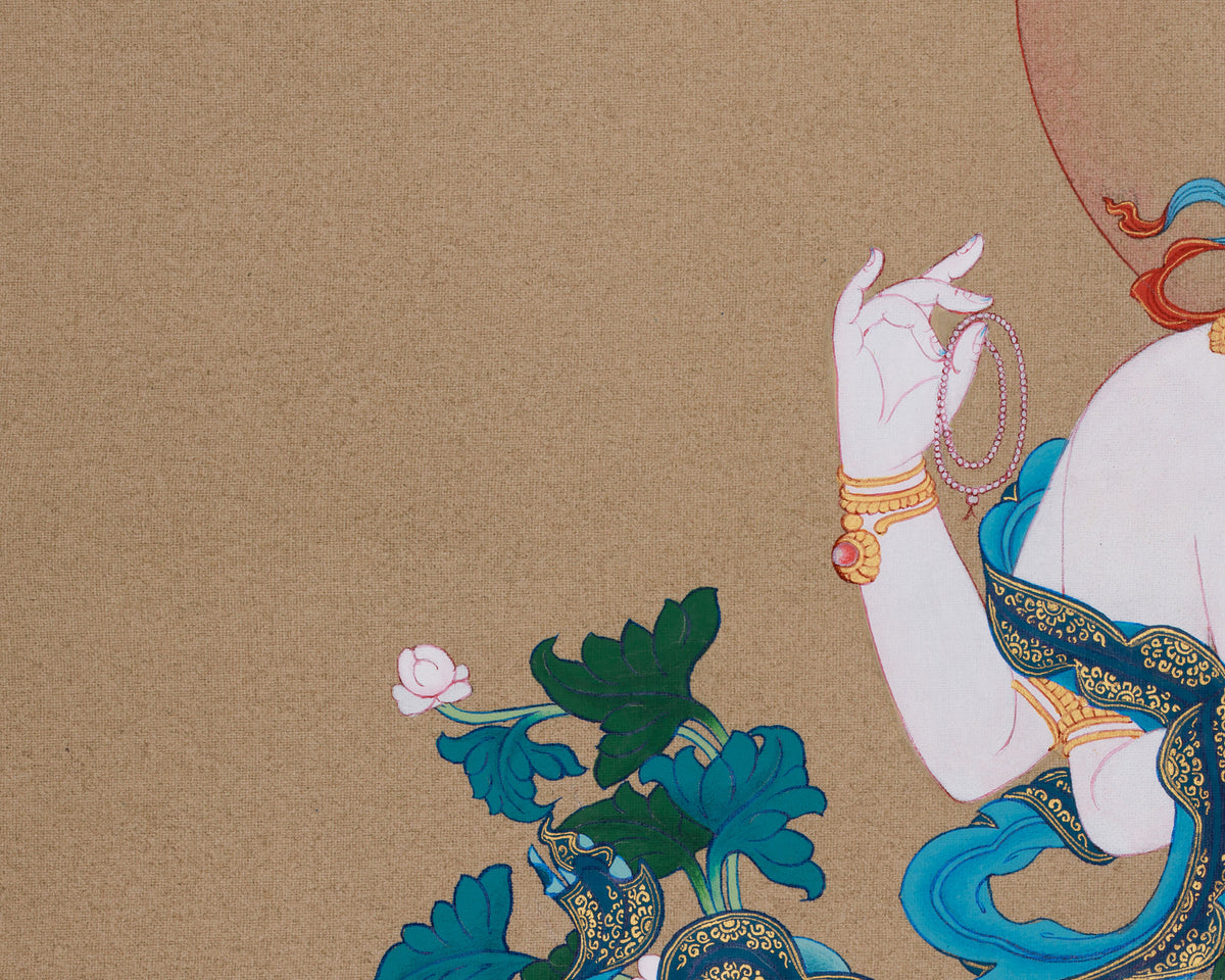 Buddha Chenrezig Thangka | Embodiment of Infinite Compassion