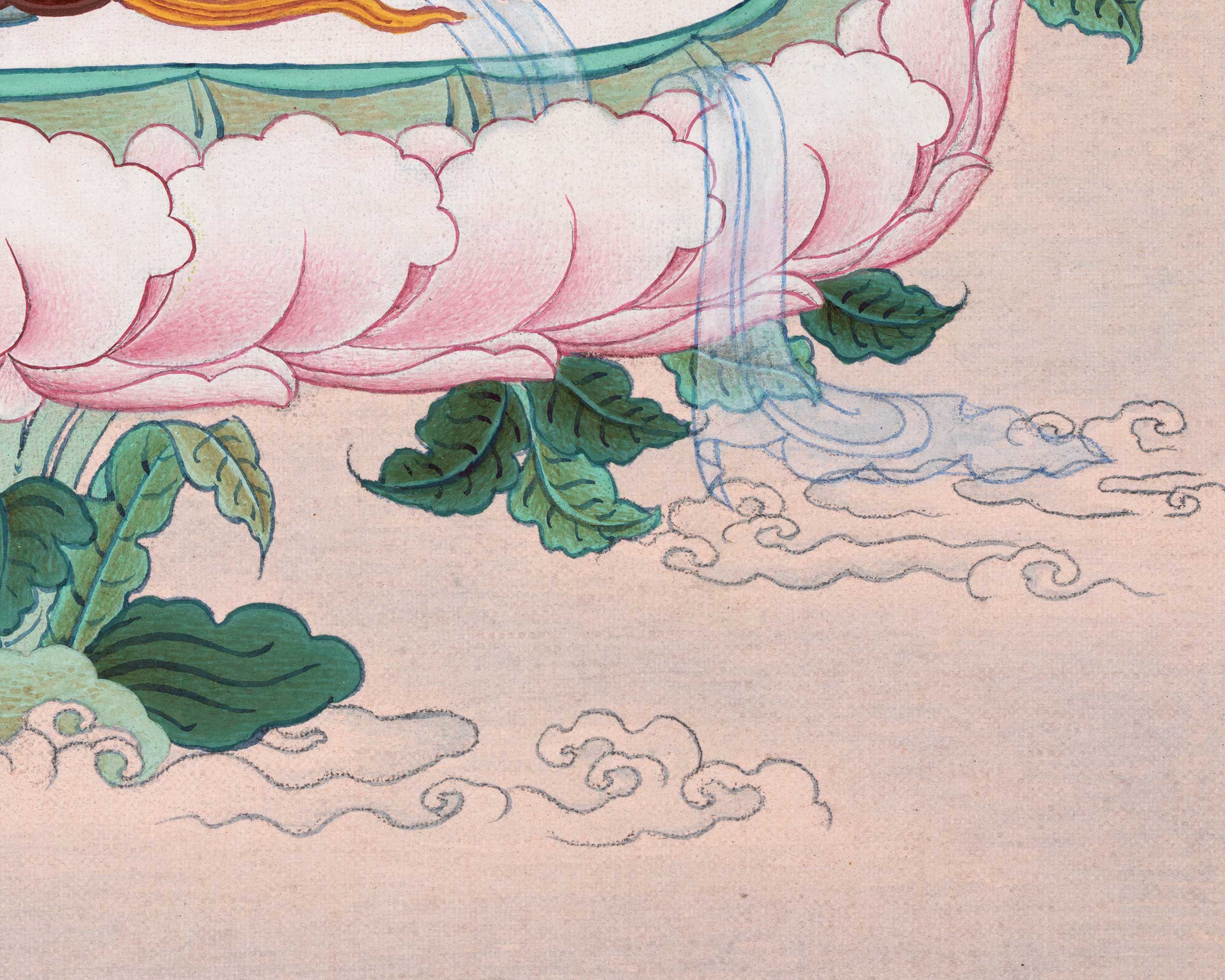 Mahasanti Tara | 21 Tara of Surya Gupta Thangka