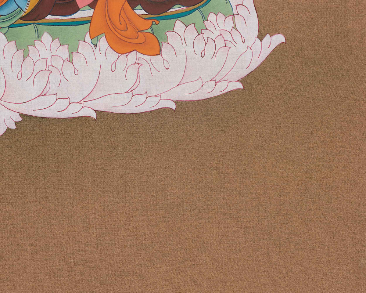 Authentic Guru Rinpoche Thangka | Padmasambhava Buddhist Art