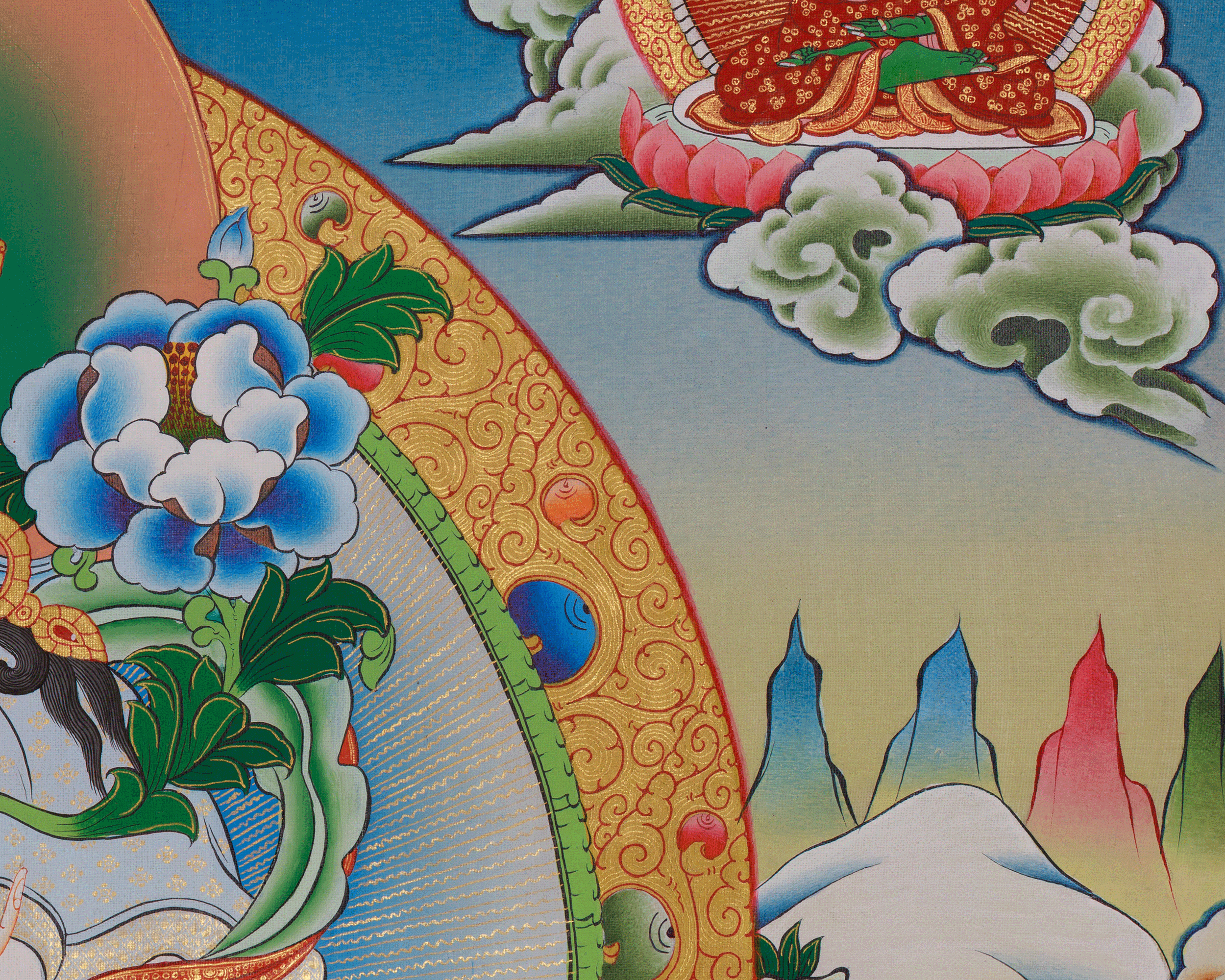 Sacred Thangka of White Tara | Revered Female Buddha In Vajrayana Buddhism