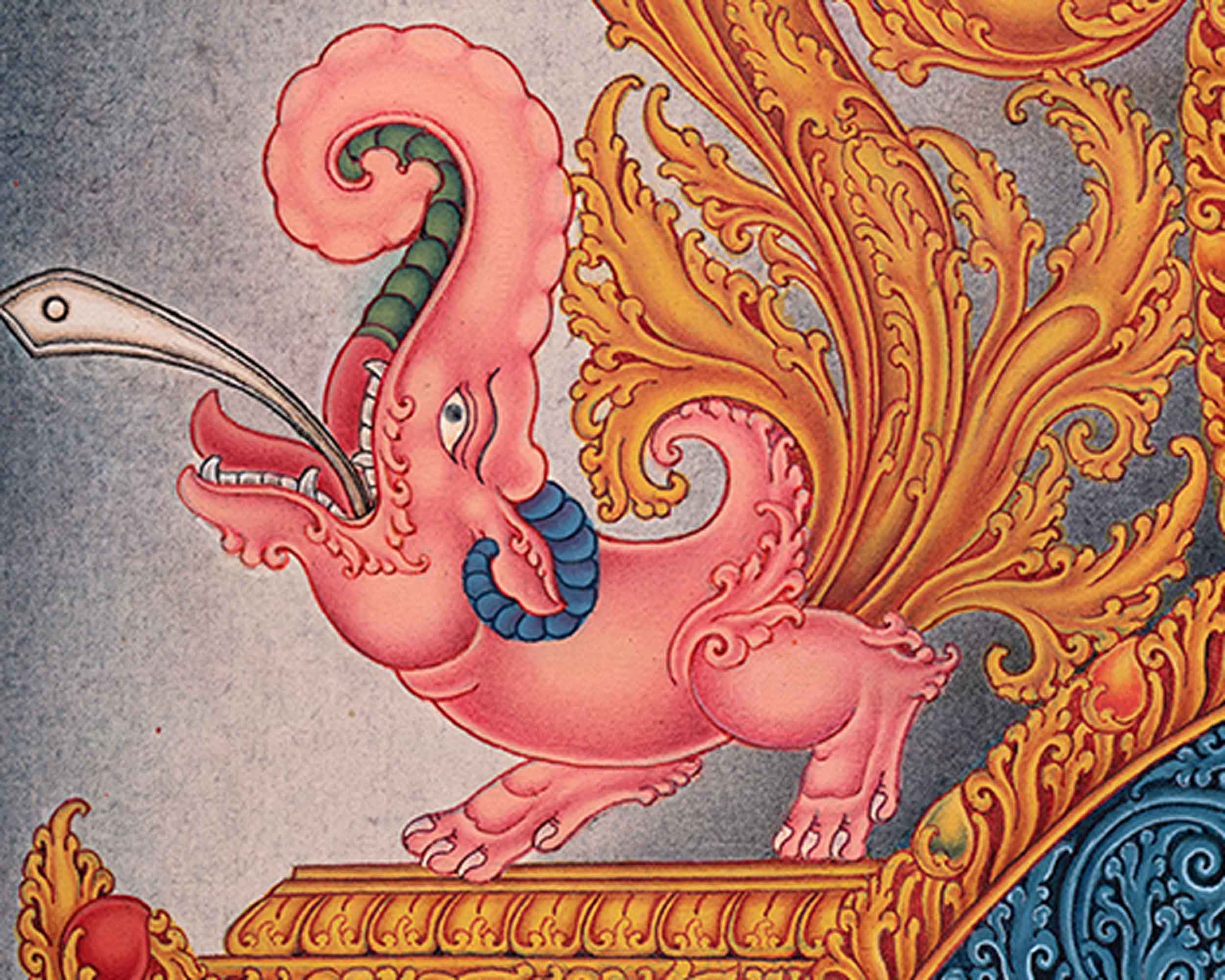 Hand Painted Thangka Of Siddhartha Gautama | Traditional Shakyamuni Buddha Art