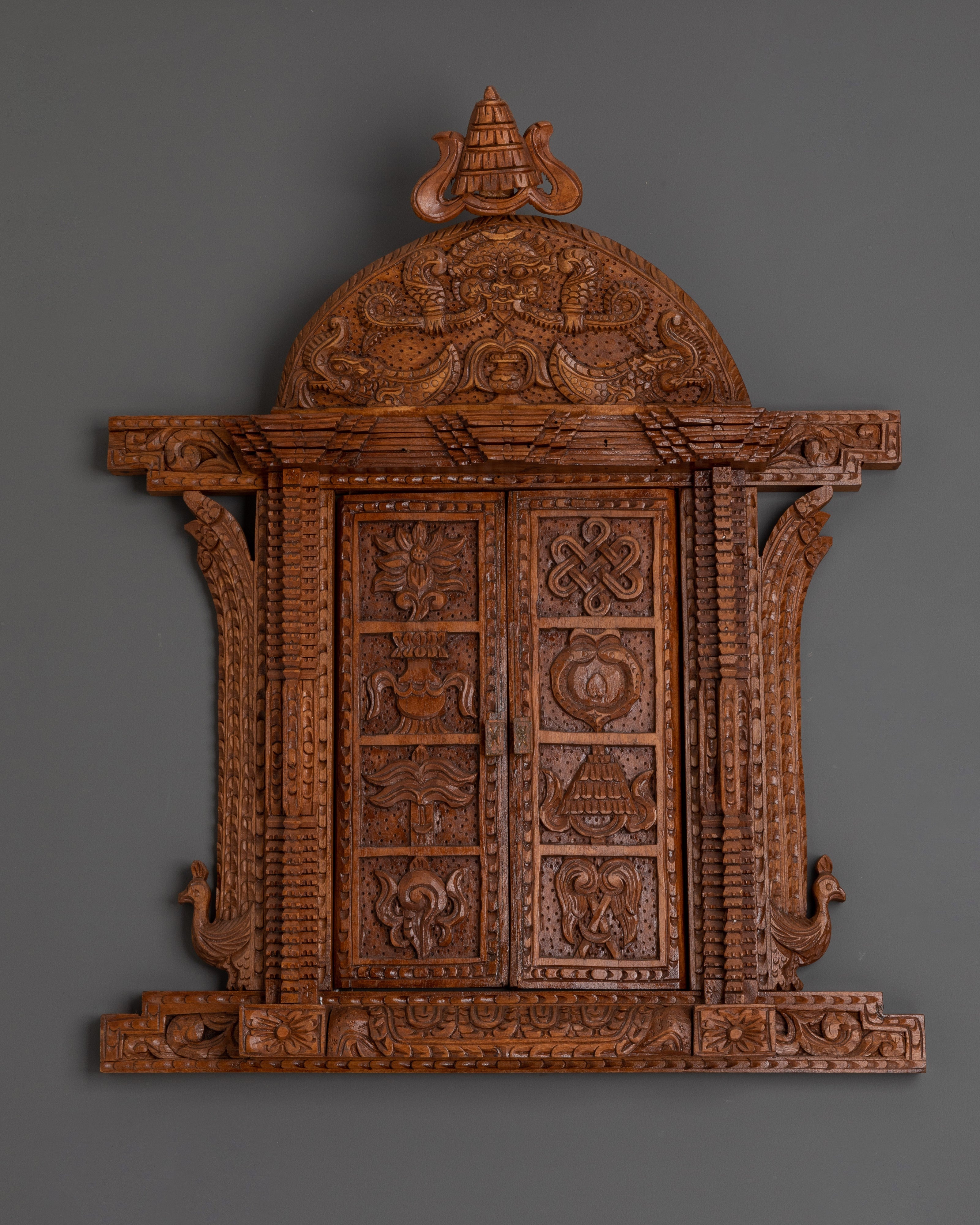 Auspicious Symbol Intricate Design Wall Art