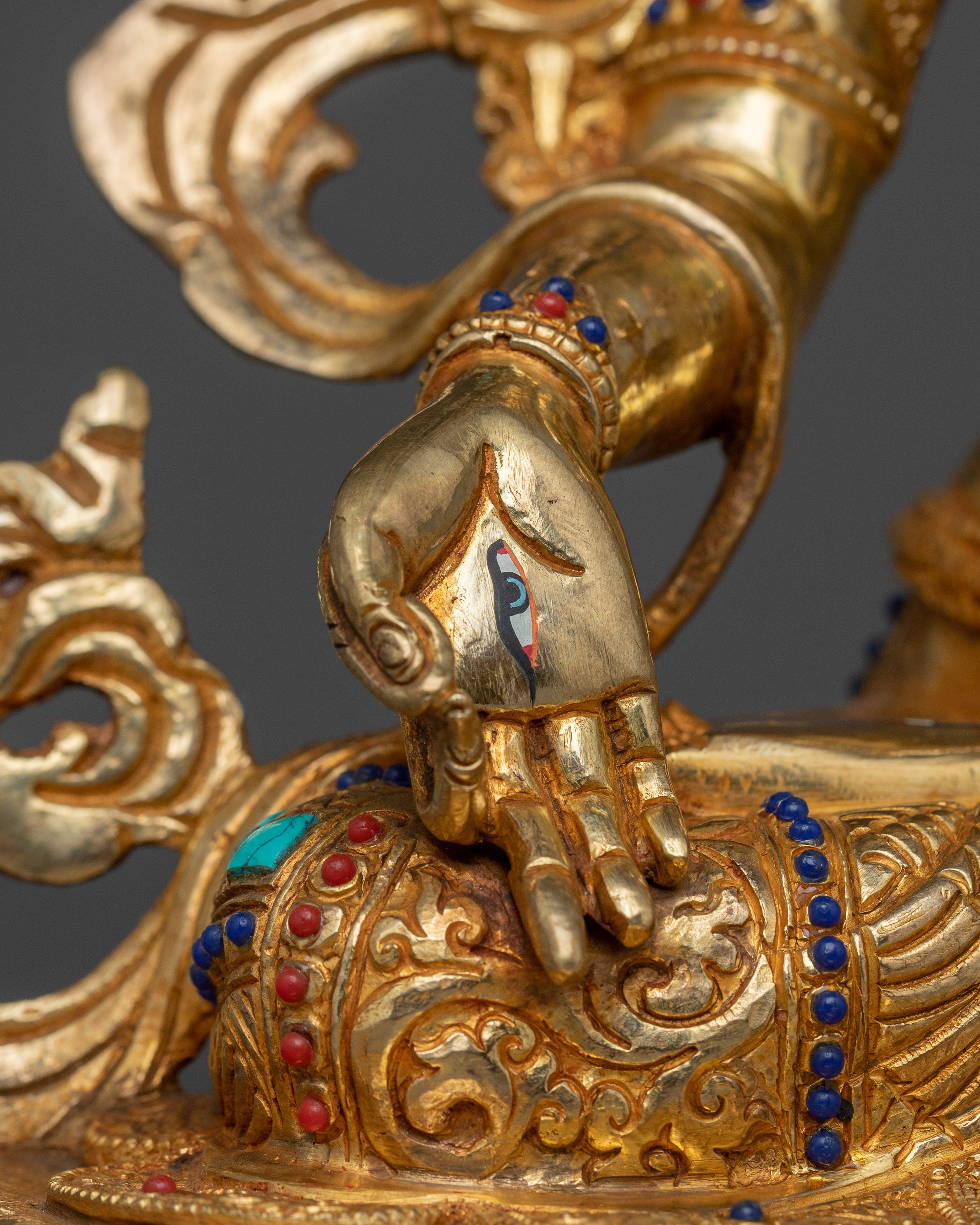 Handmade Compassionate Mother White Tara Statue | Path of Wisdom and Longevity