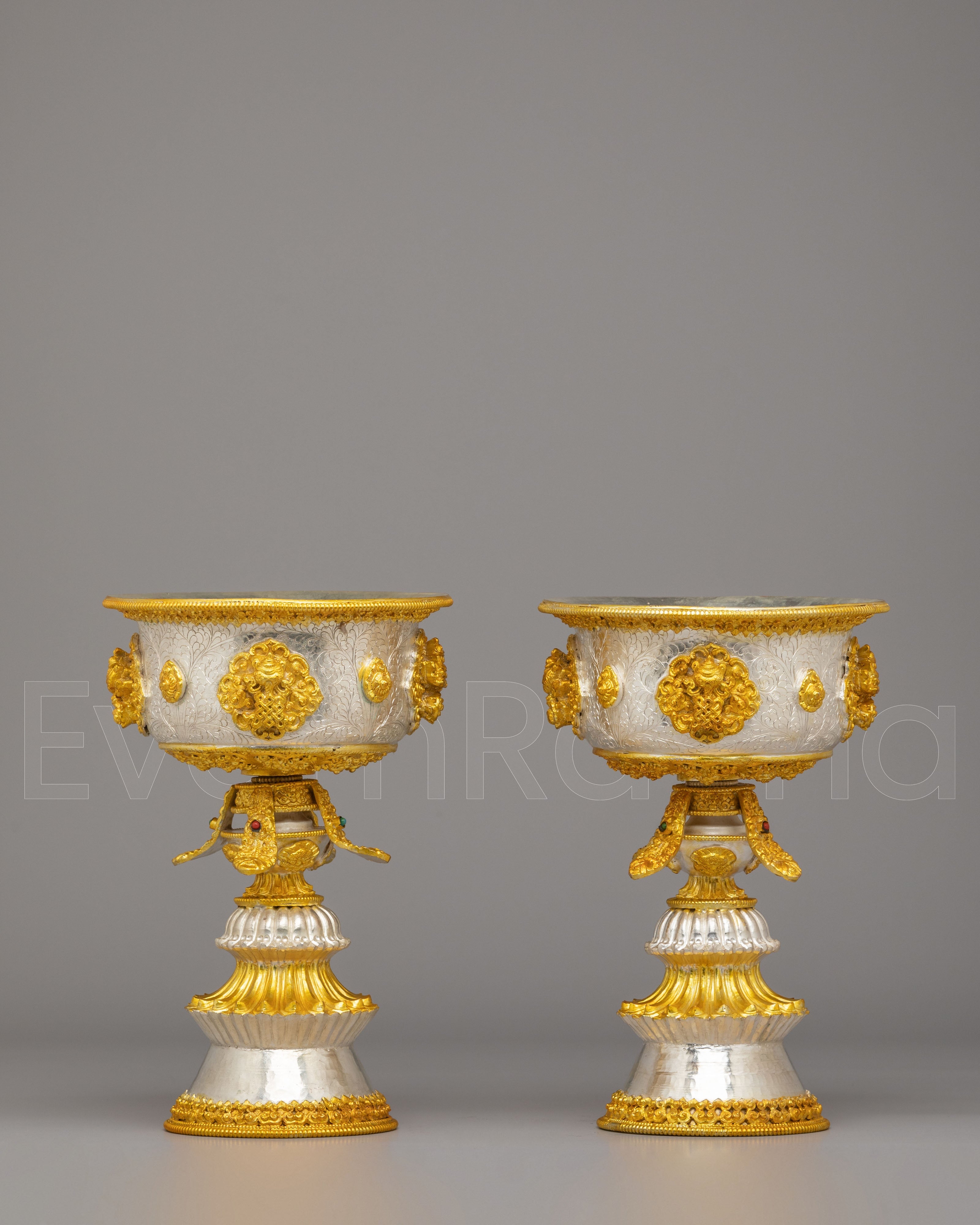 Traditional Ritual Butter Lamp Set