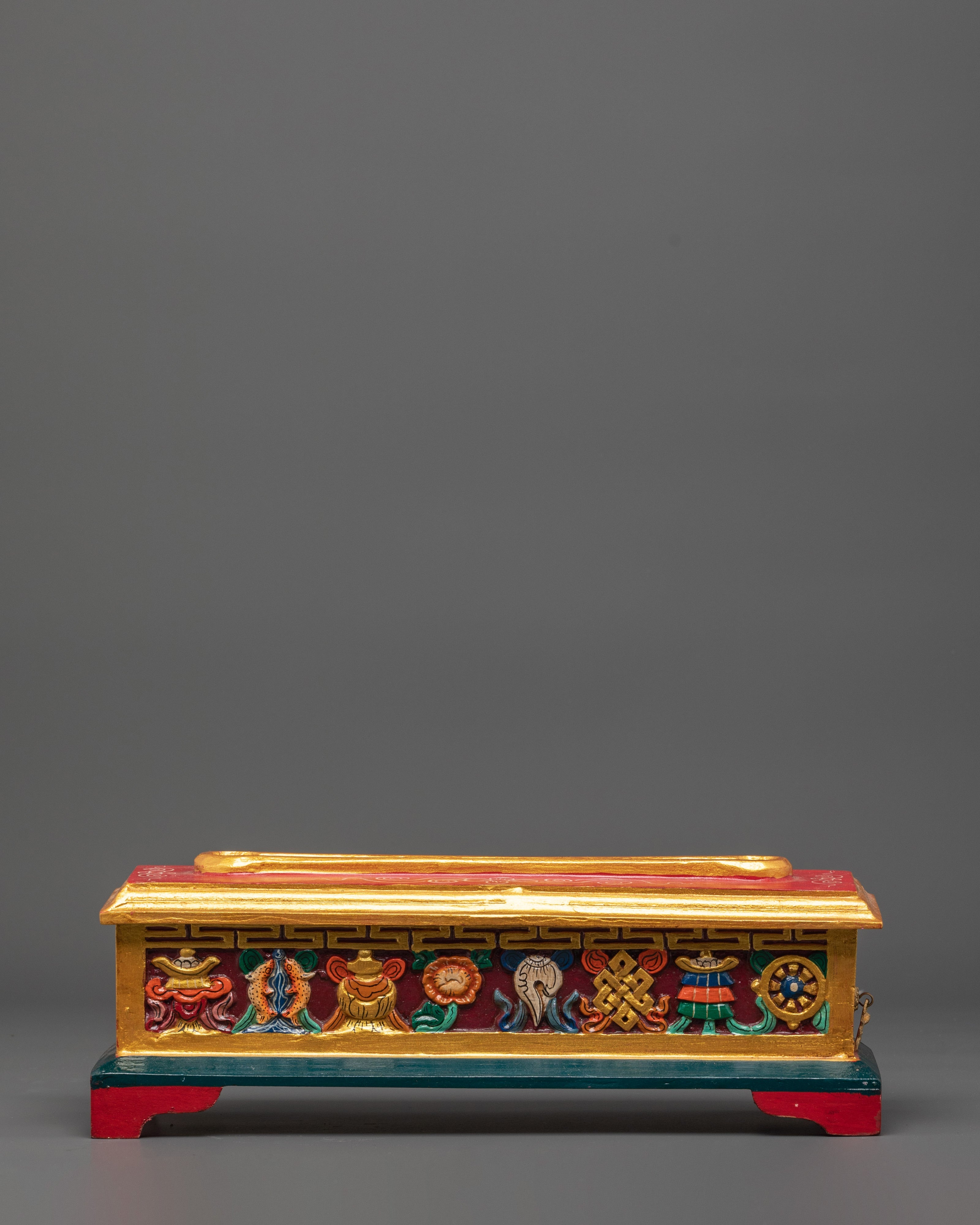 Tibetan Buddhist Incense Burner | Spiritual Alter for Meditation