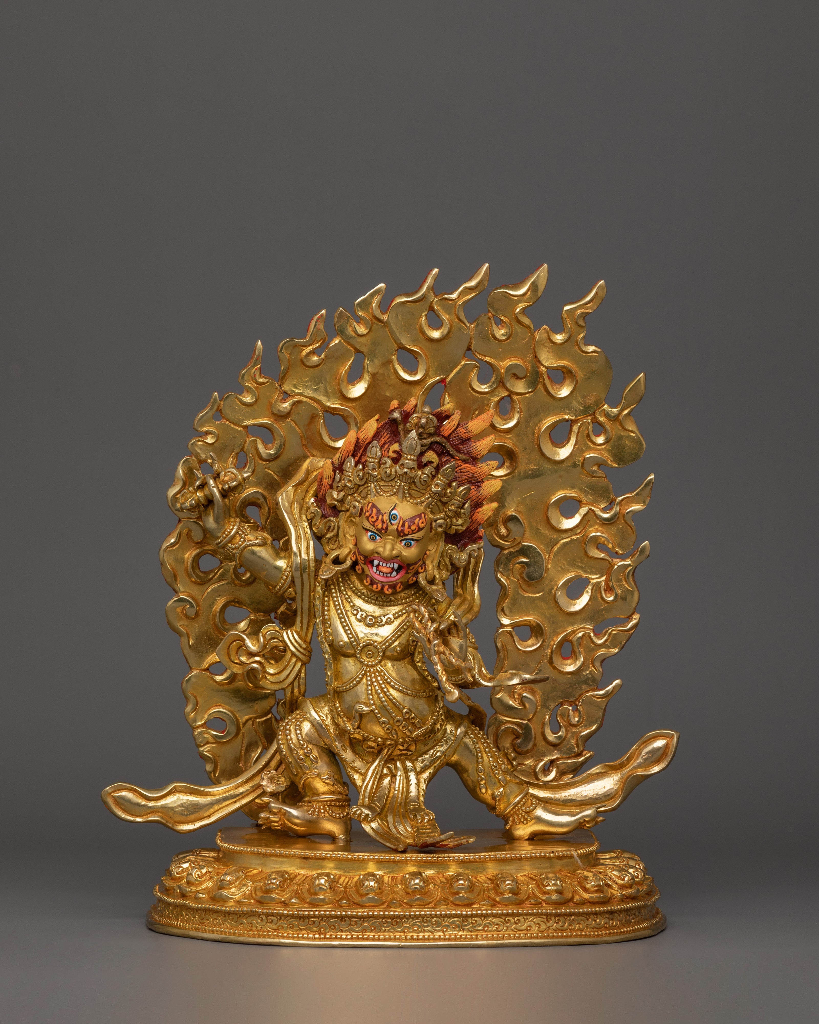 10.2 Inches Standing Vajrapani Statue | The Embodiment of Power