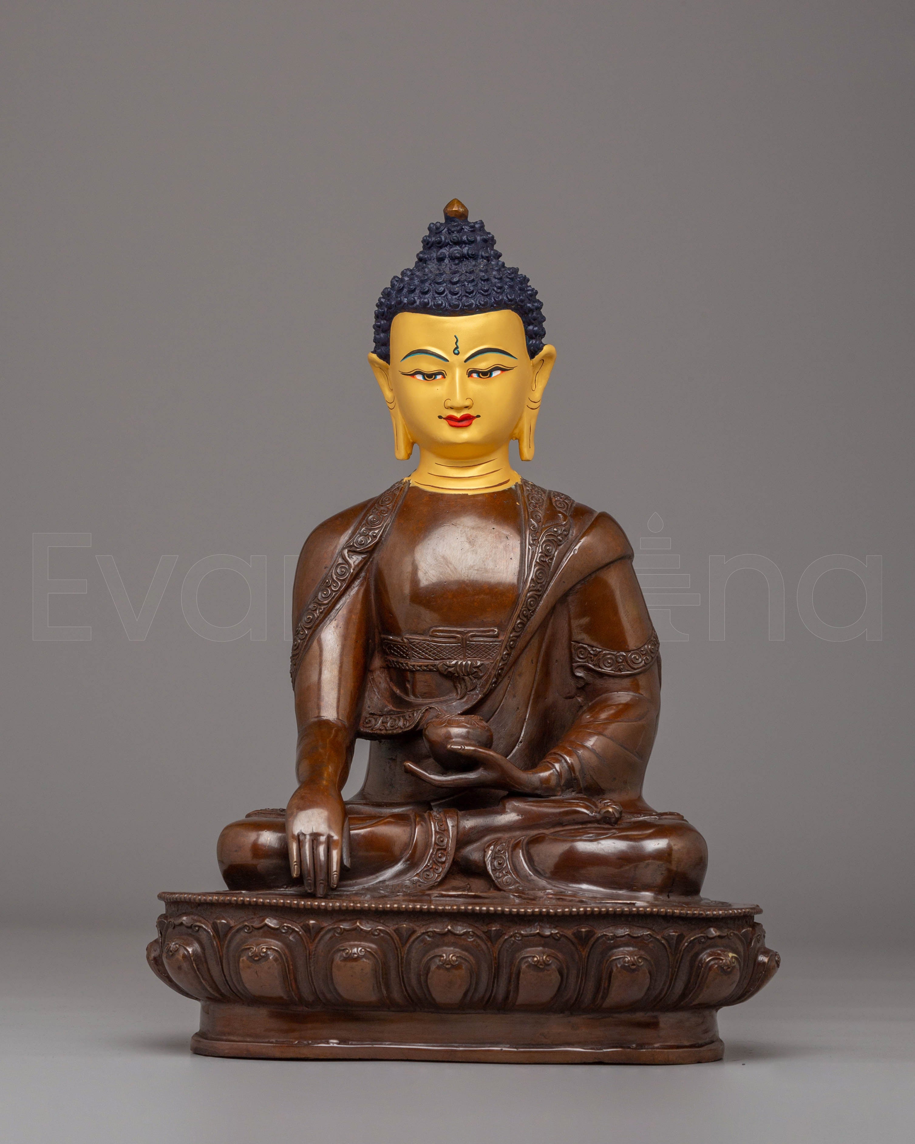 Handcrafted Sculpture of Buddha Shakyamuni