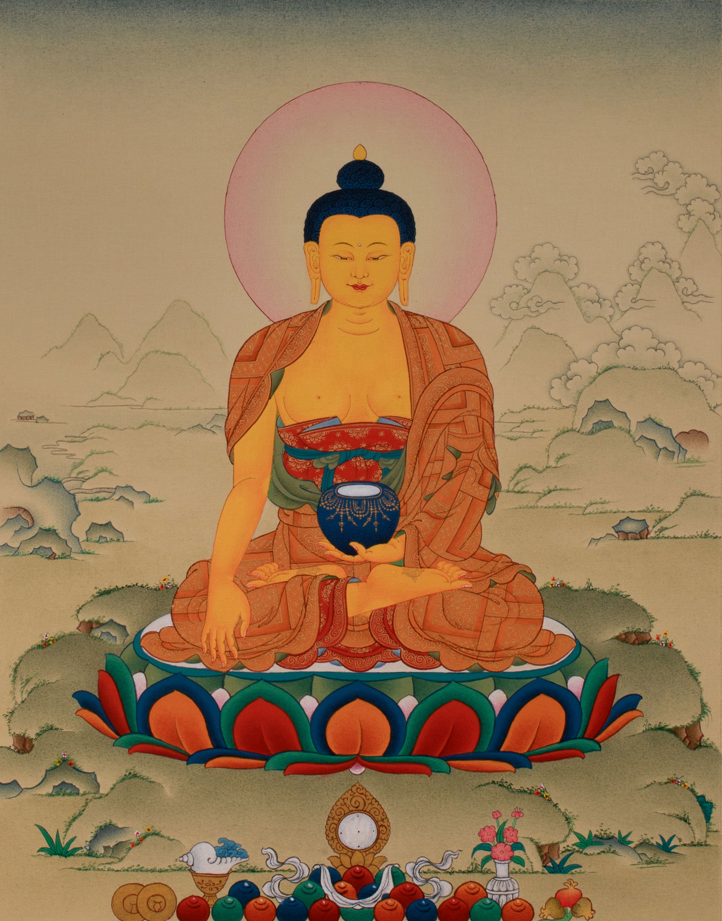 Traditional Process of the Shakyamuni Buddha Artwork | Historical Buddha