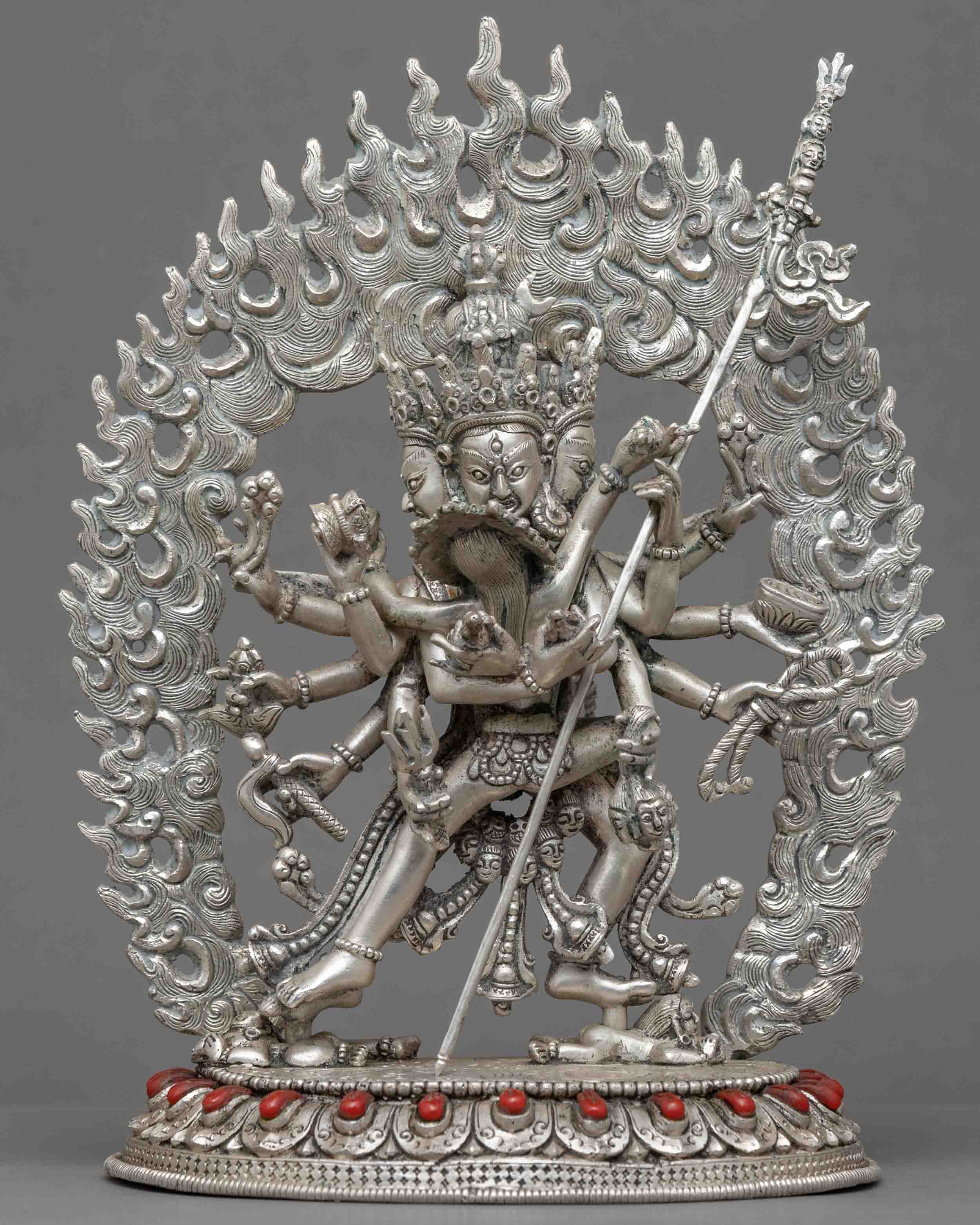 12 Armed Chakrasamvara Statue