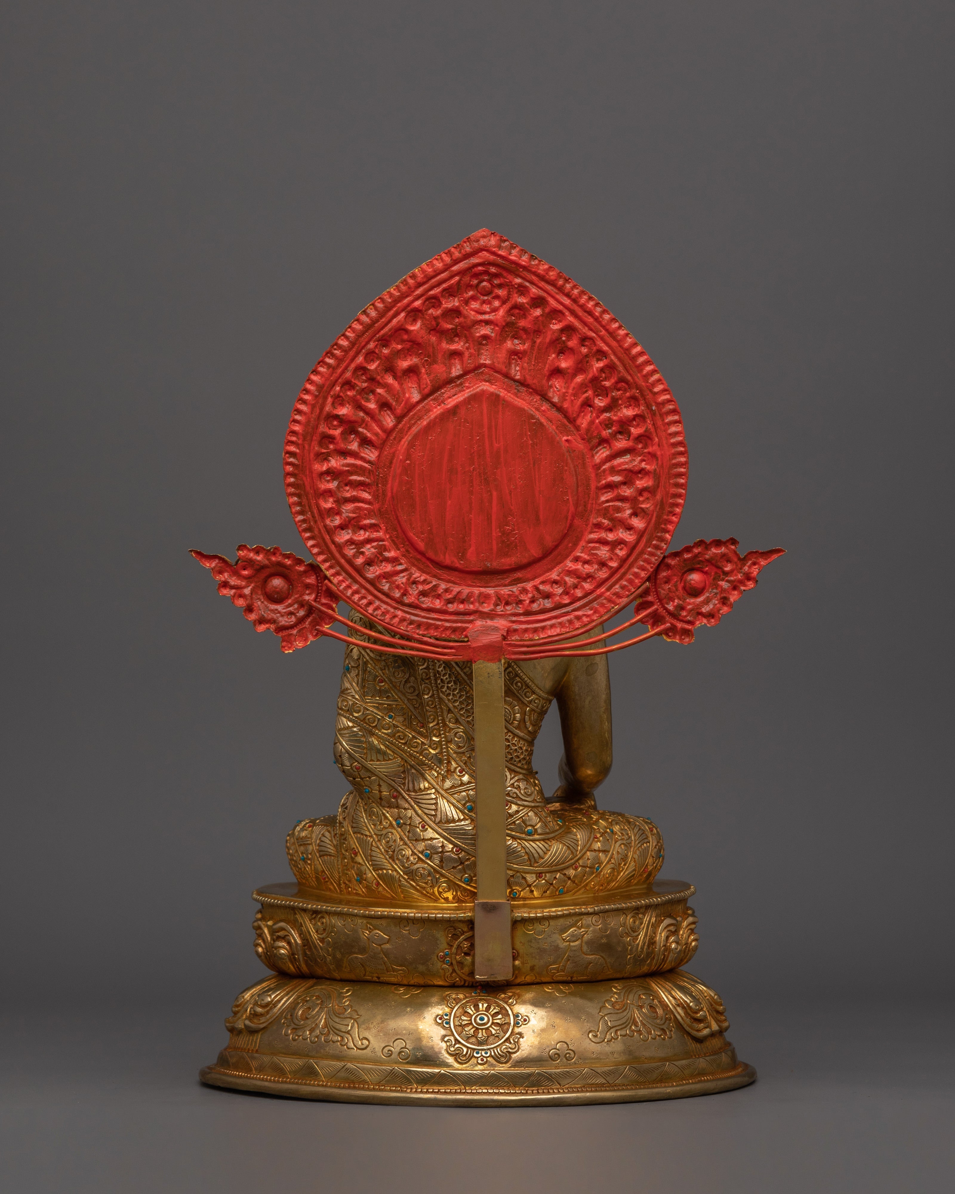 24K Gold Gilded First Buddha Shakyamuni Statue | The Supreme Enlightened One