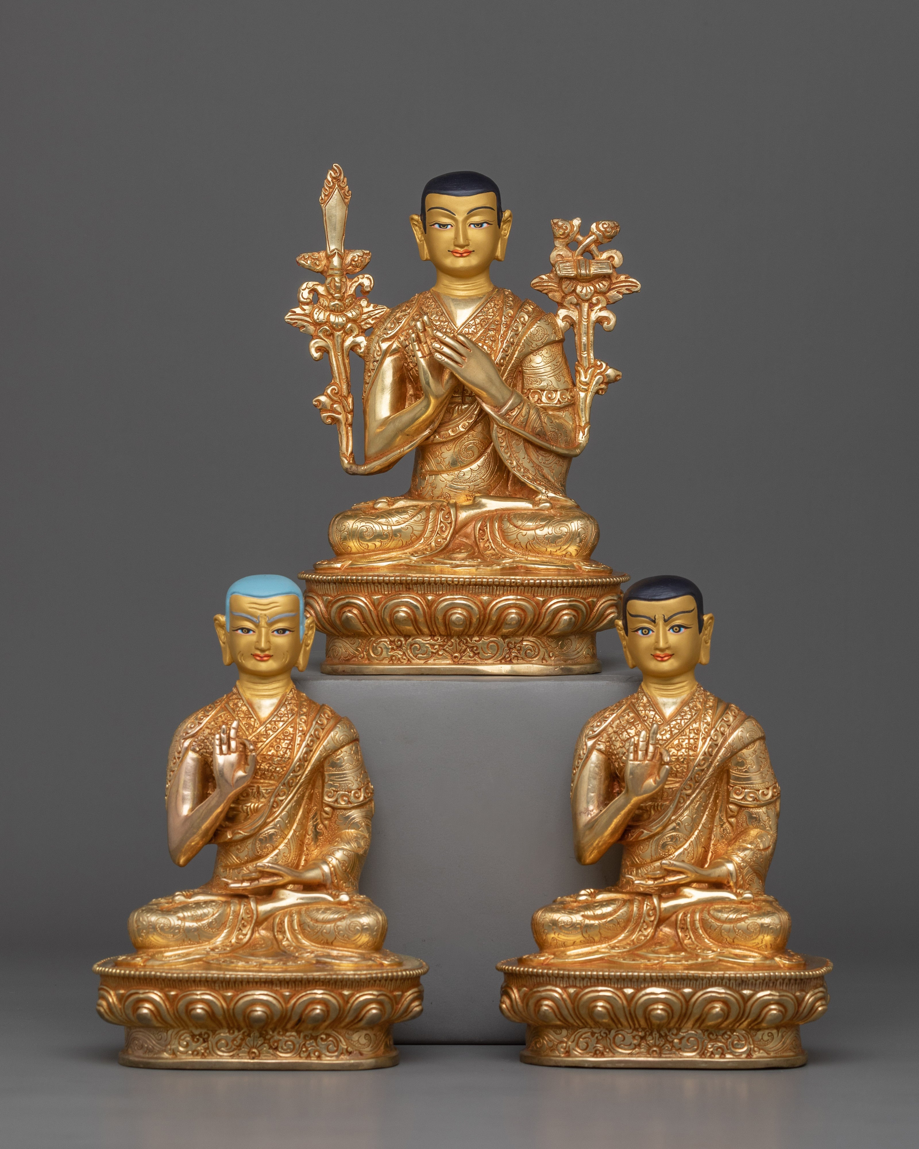 himalayan-statue-of-tsongkhapa-set
