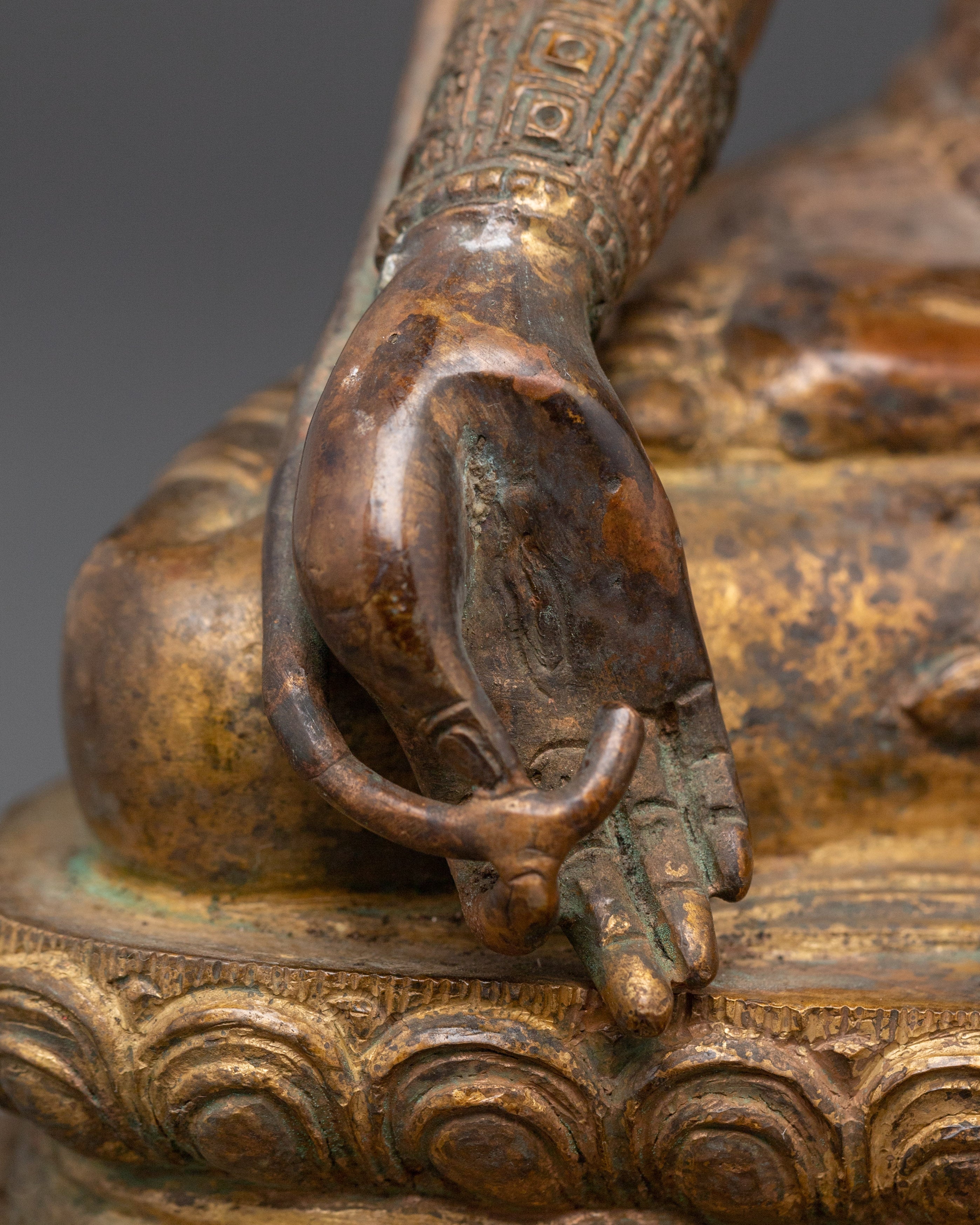 Handcrafted White Tara Brass Statue | For Healing and Mindfulness