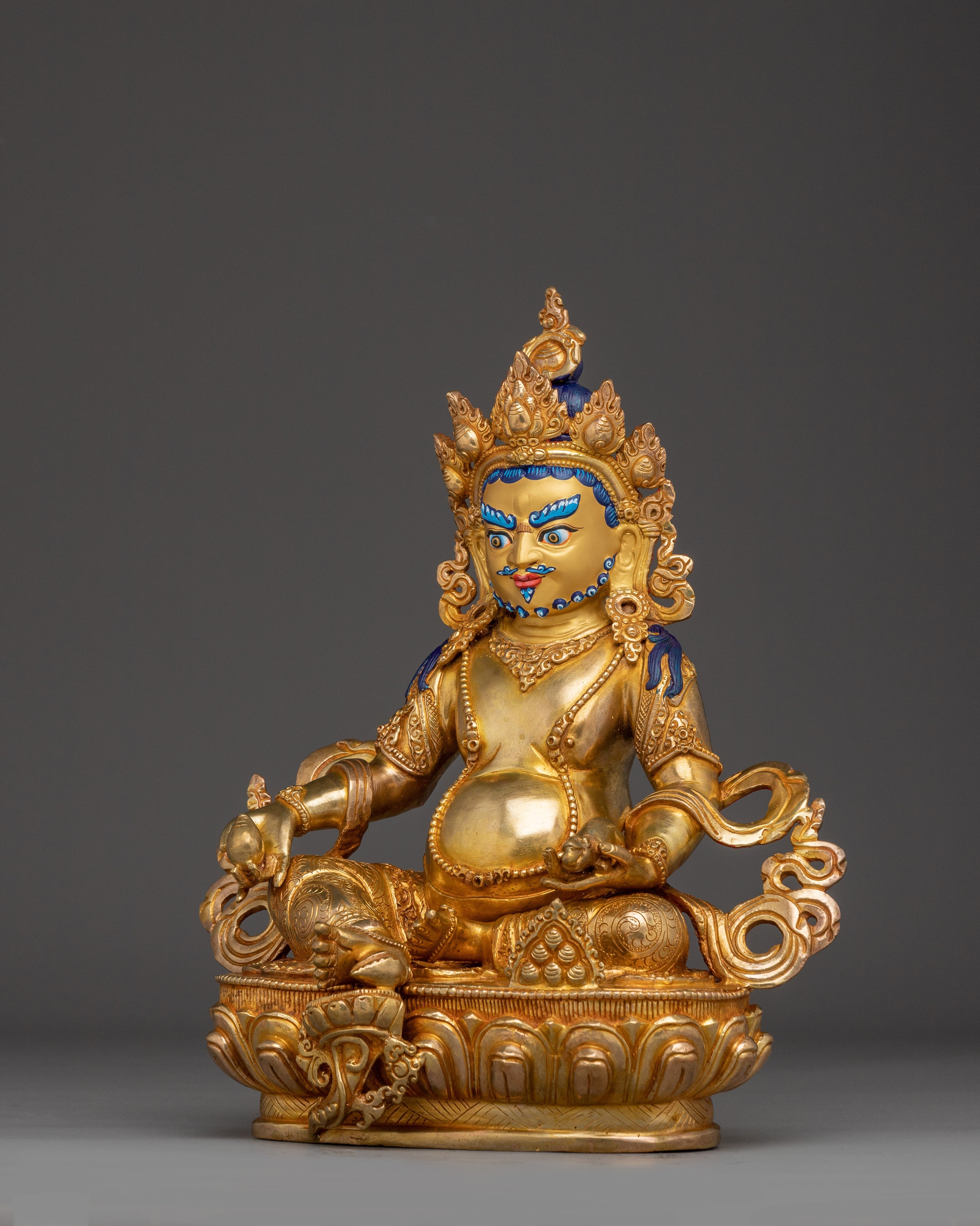 Dzambhala, Tibetan Wealth God | Sacred Prosperity Art