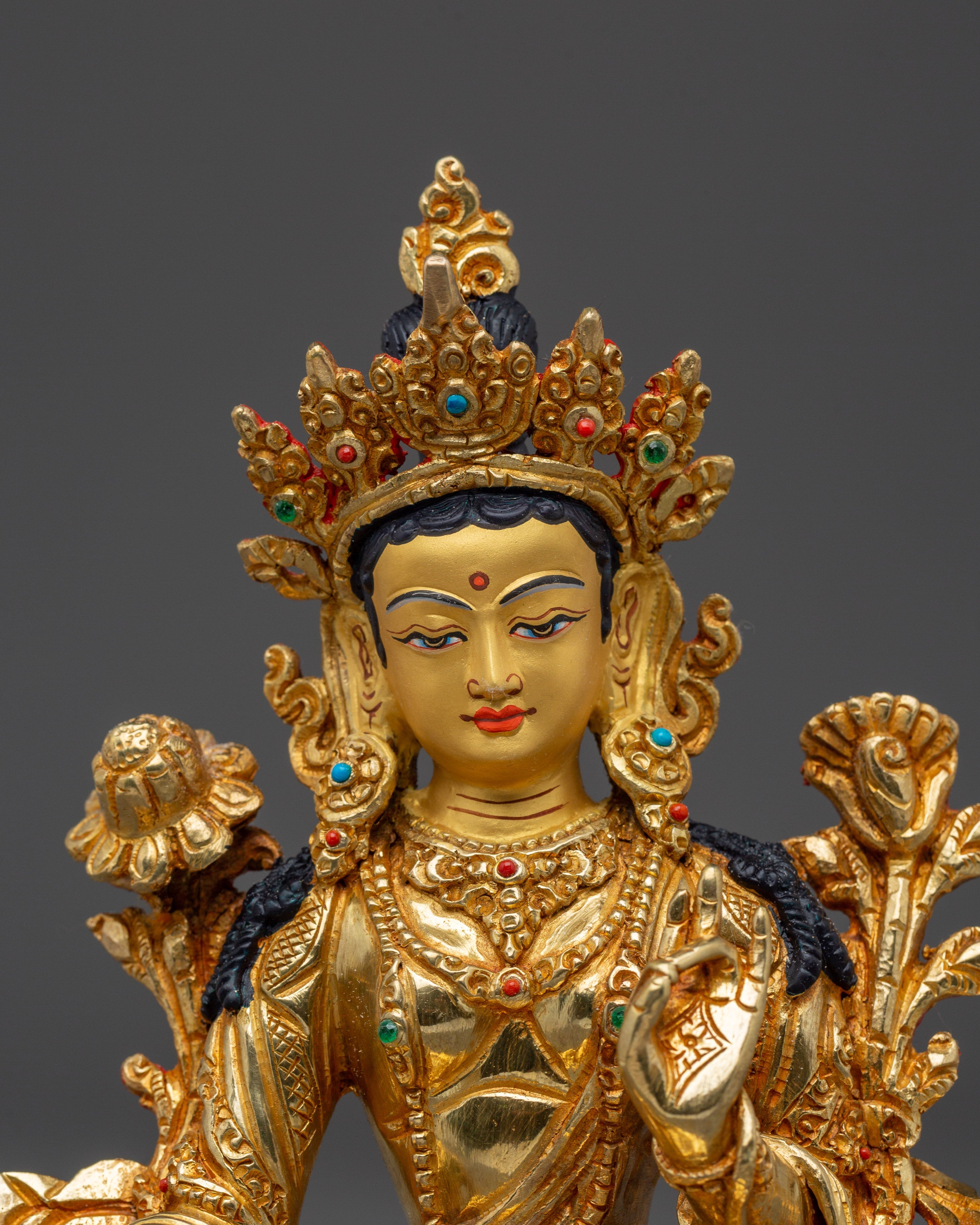 Female Enlightenment Deity Green Tara | Mother of All Buddhas