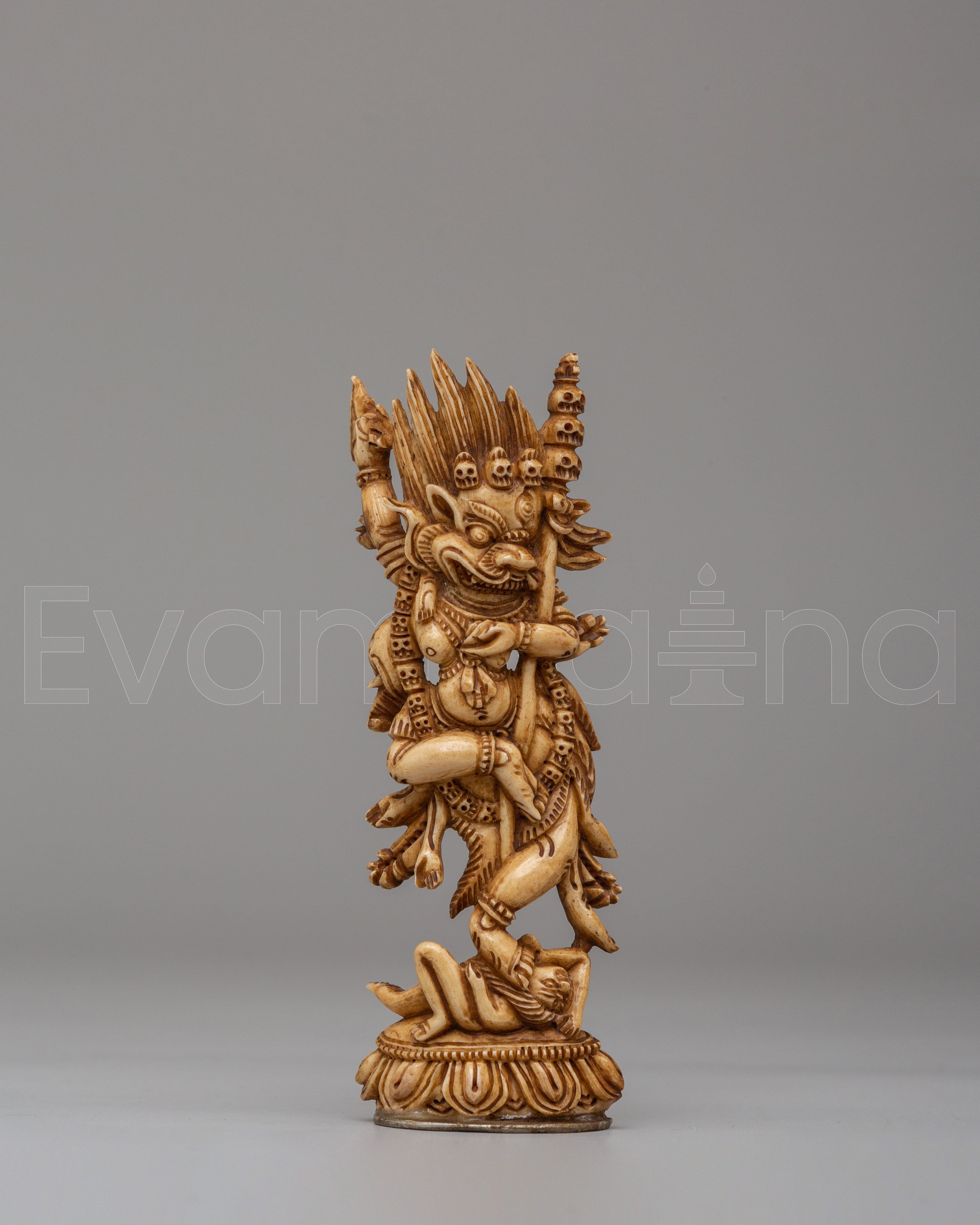 Dorje Phagmo Bone Sculpture
