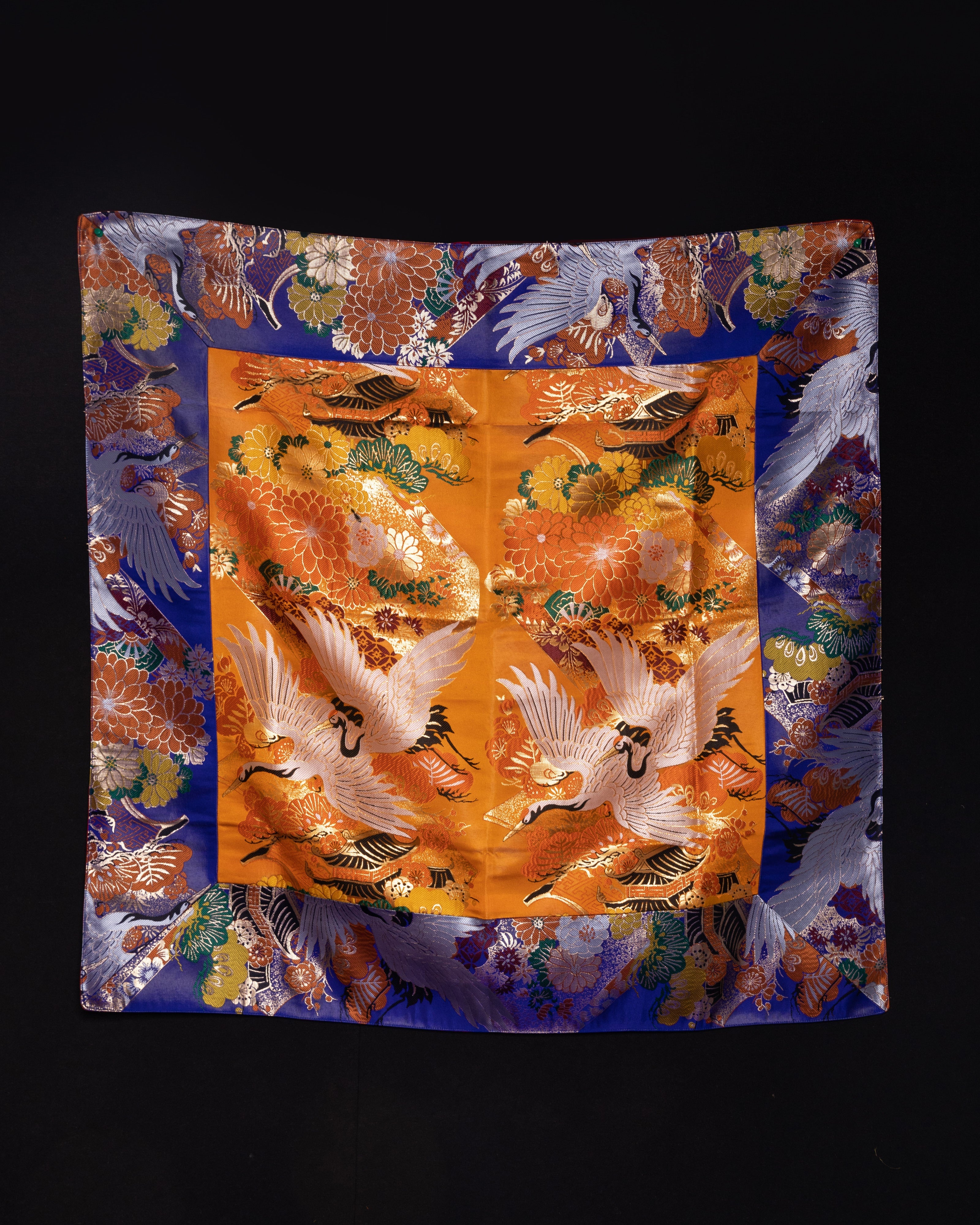 Tibetan Silk Table Cloth | Traditional Decorative Fabric for Home
