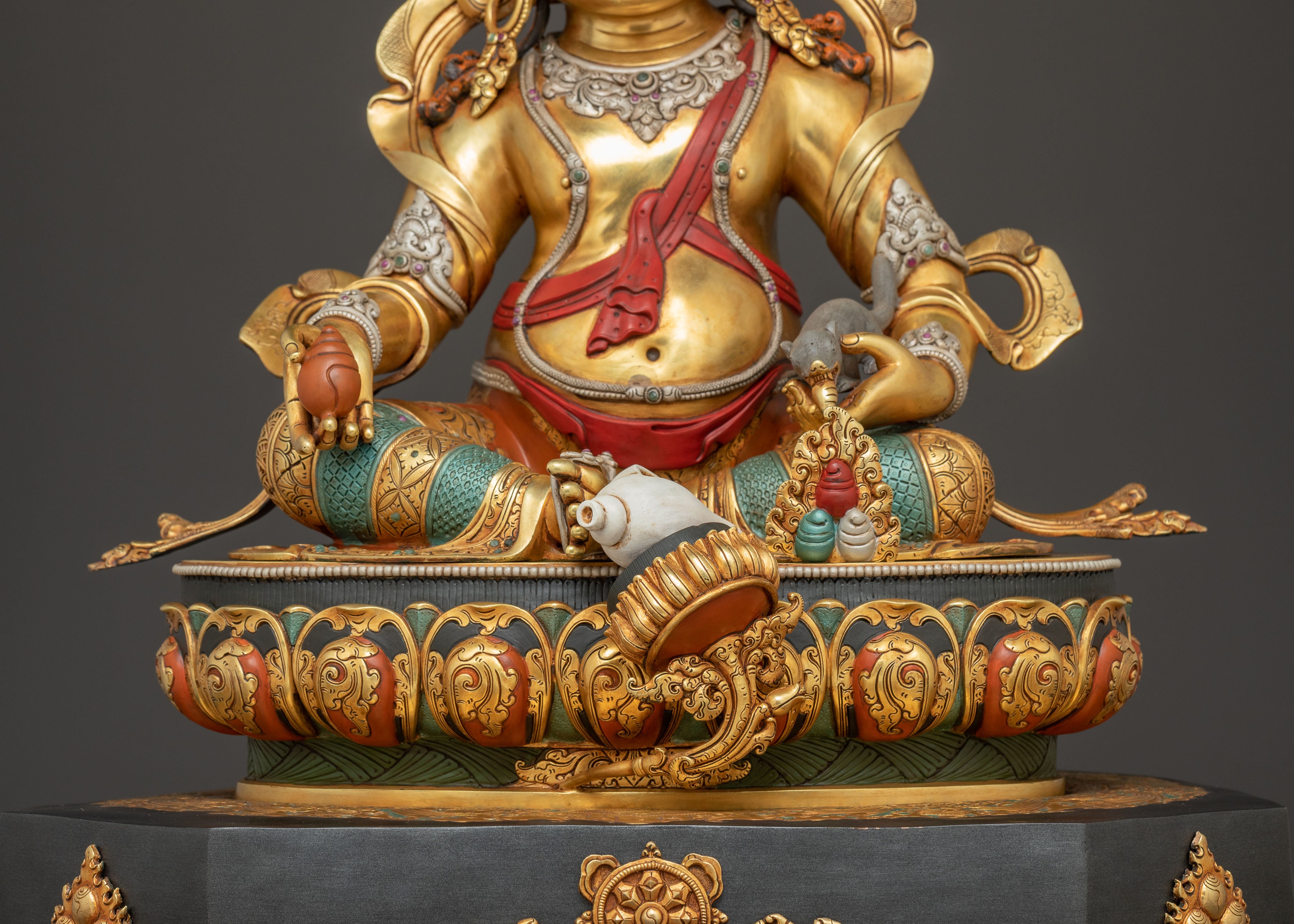 Handcrafted Dzambhala Statue | Wealth and Prosperity of Deity