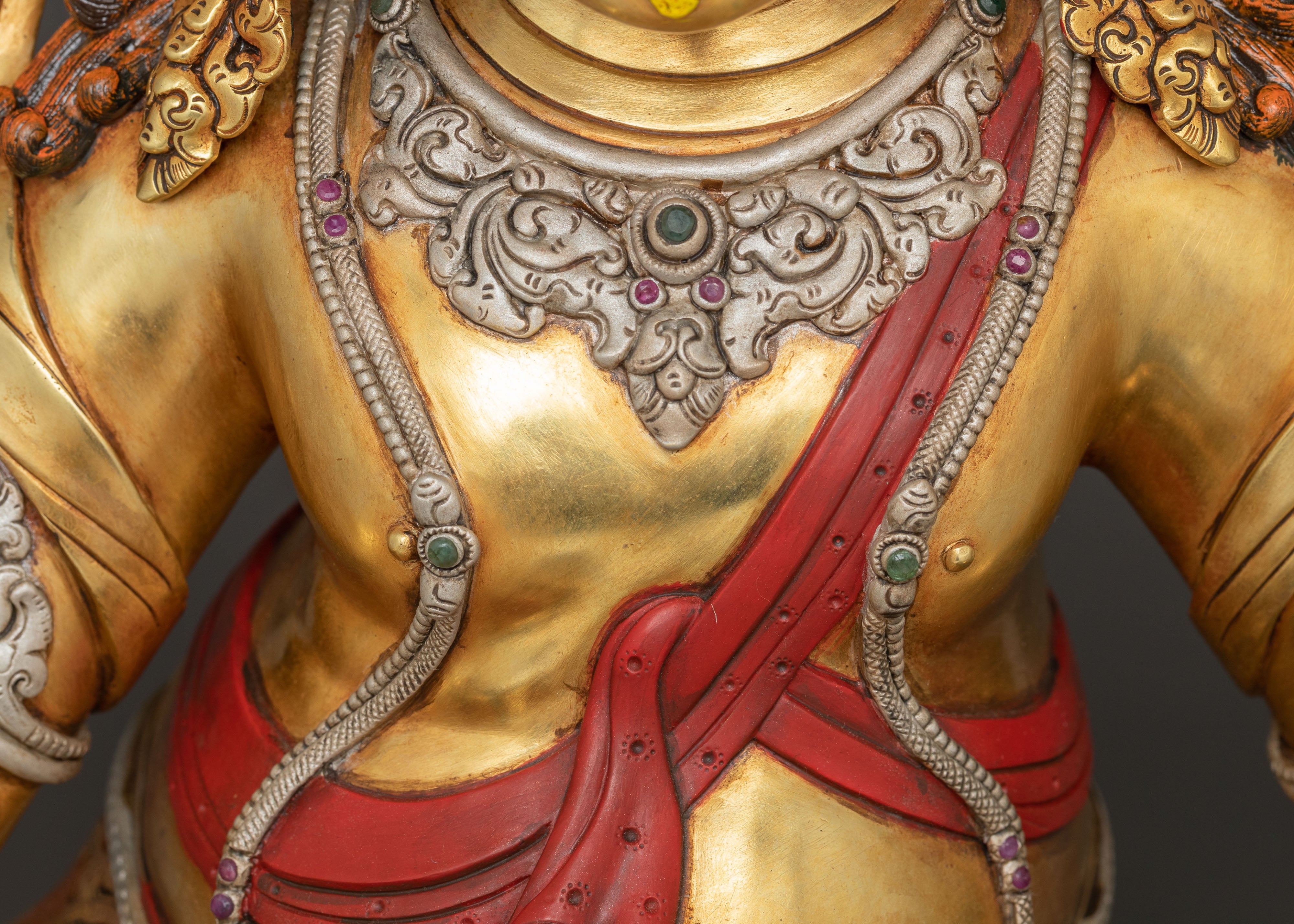 Handcrafted Dzambhala Statue | Wealth and Prosperity of Deity