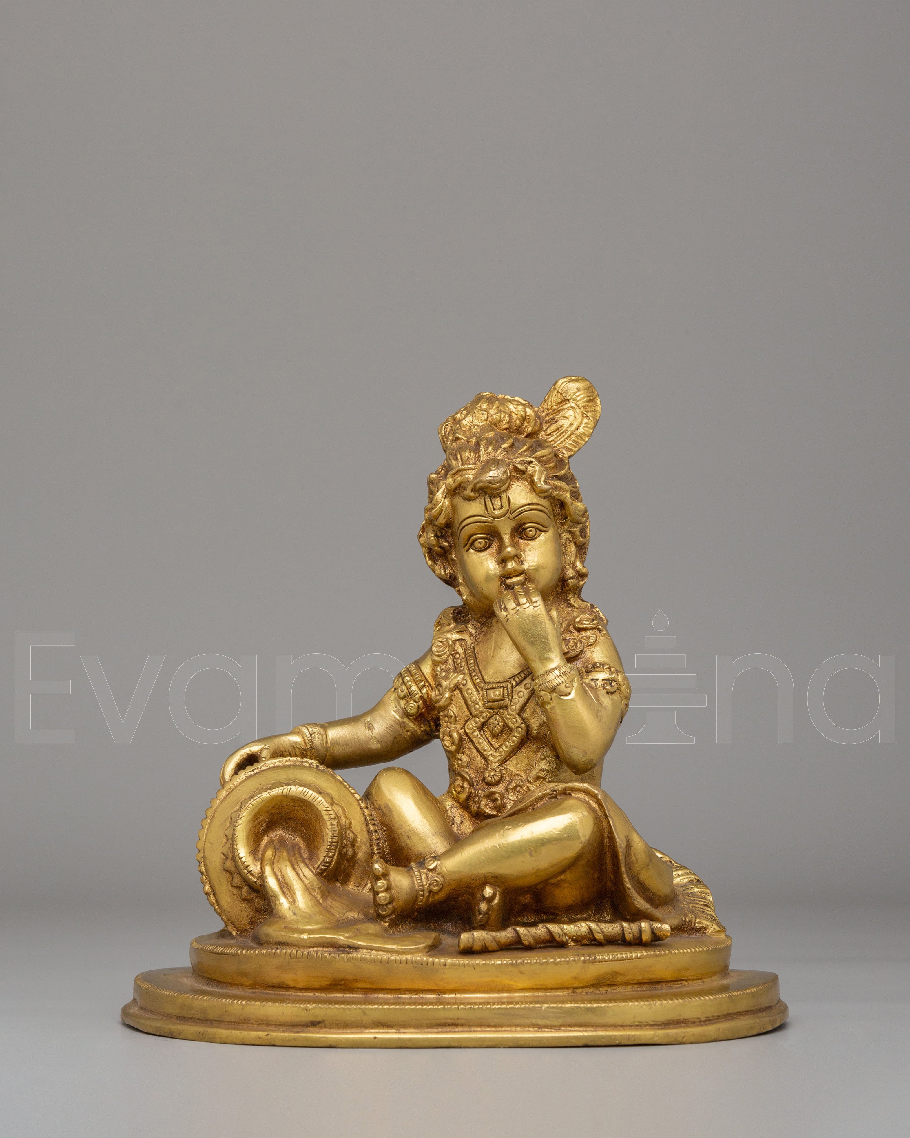 Handmade Little Krishna Statue