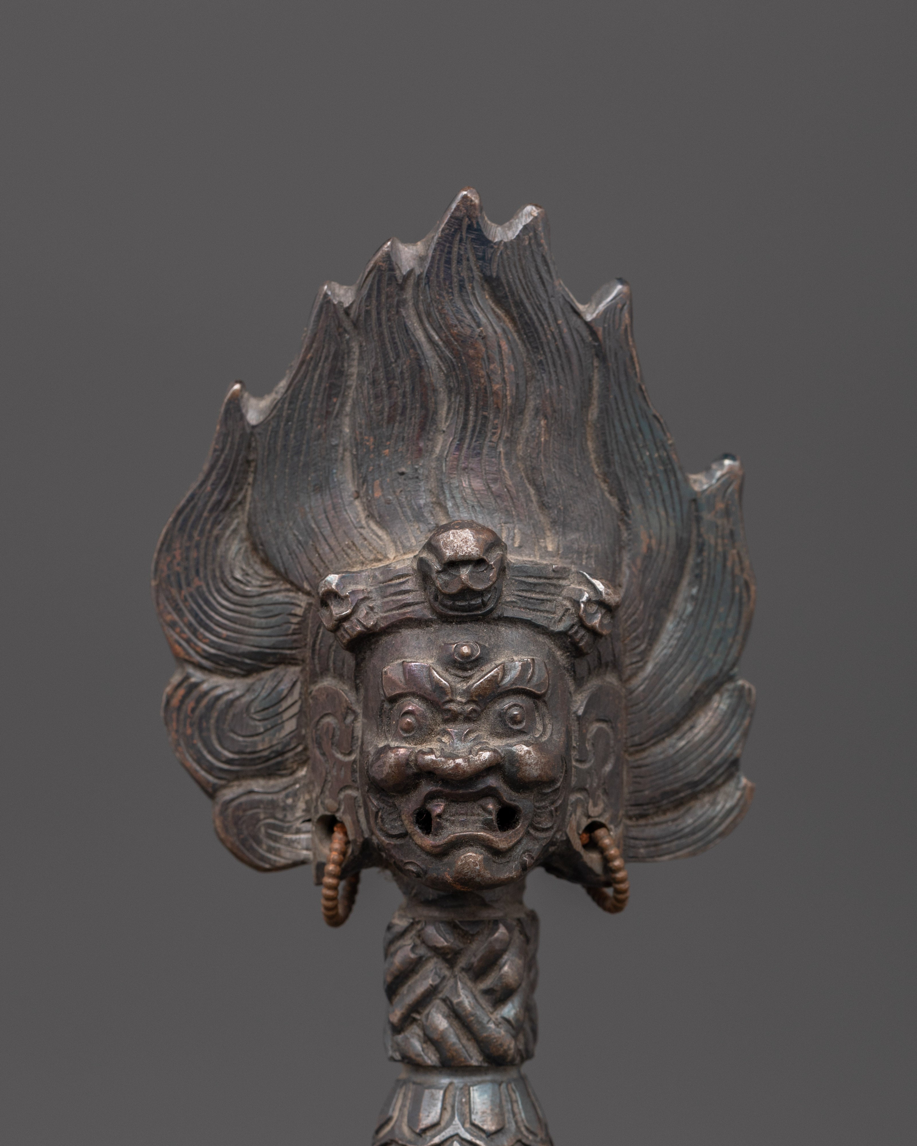 Handcrafted Buddhist Dragger | Rituals & Protection