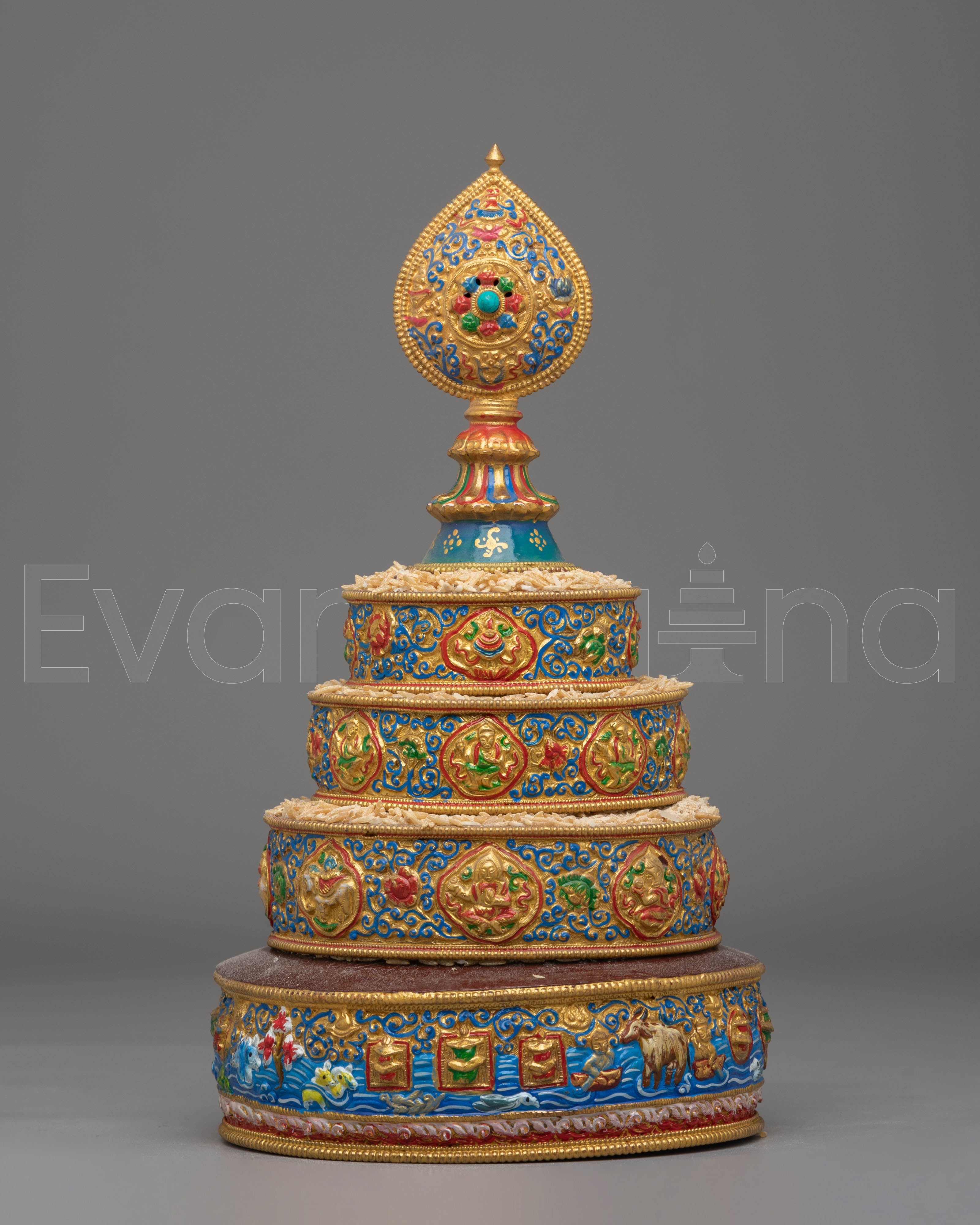 Handmade Tibetan Mandala Offering