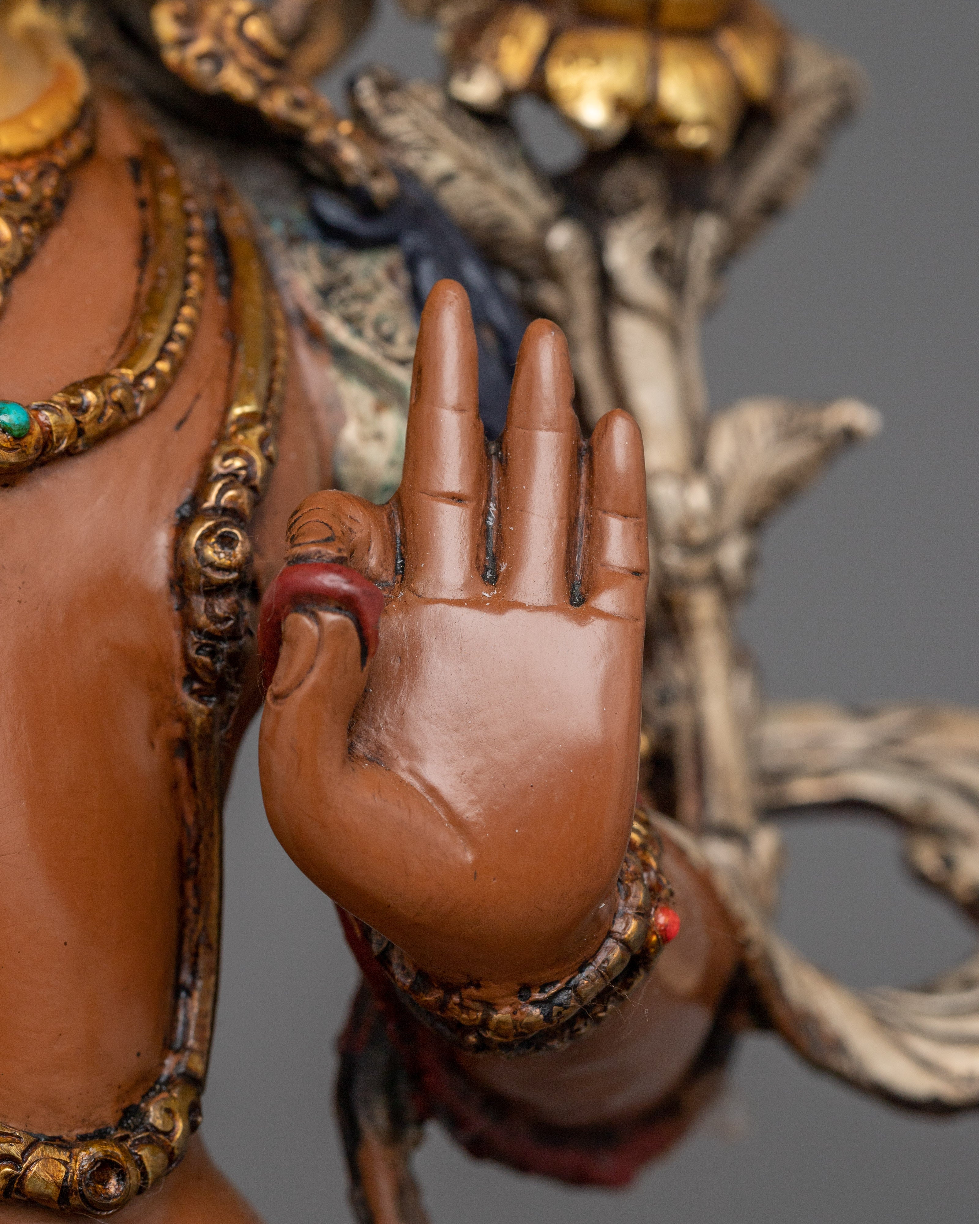 Youthful Bodhisattva Manjushri Statue | Sword of Wisdom