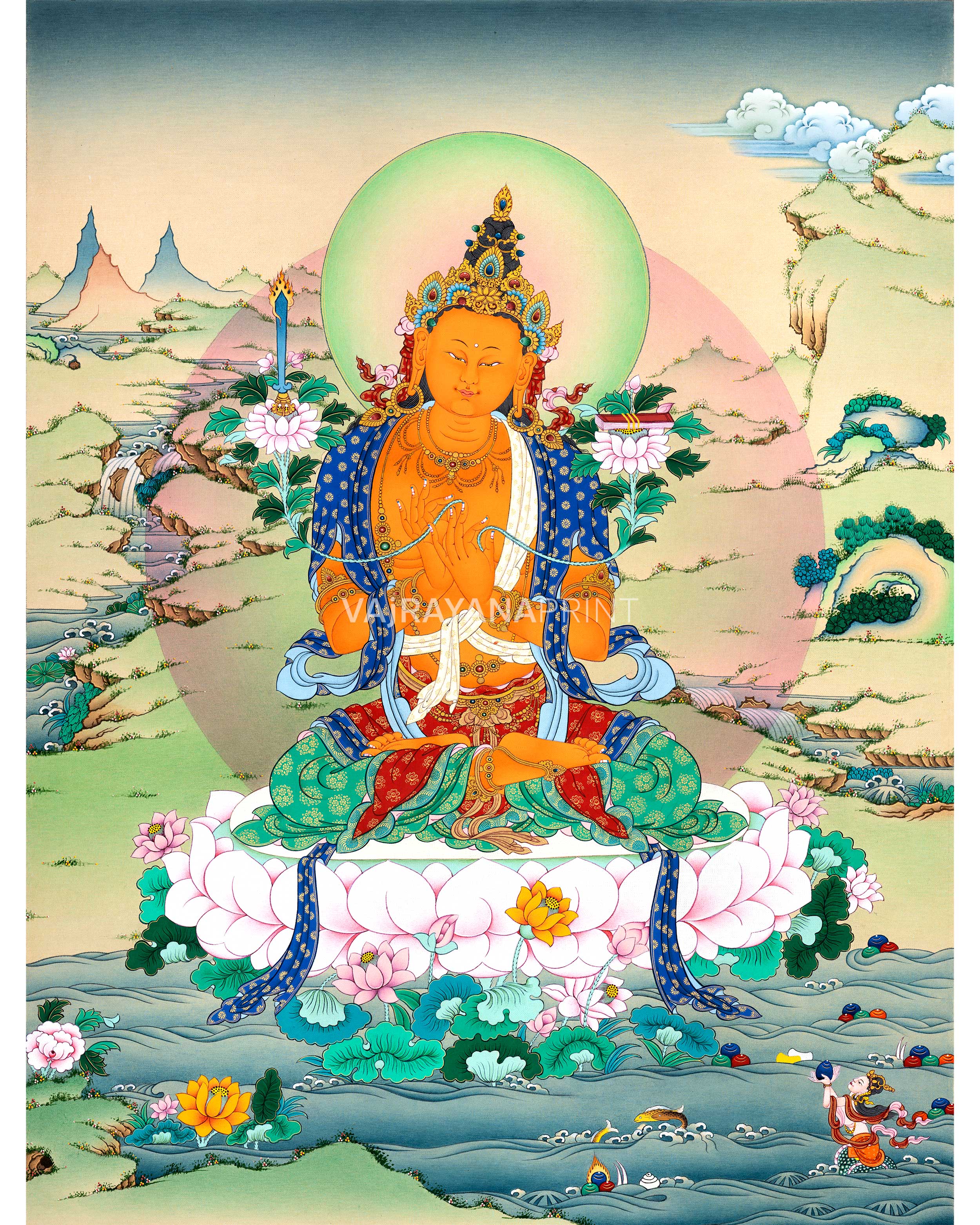Manjushri Thangka