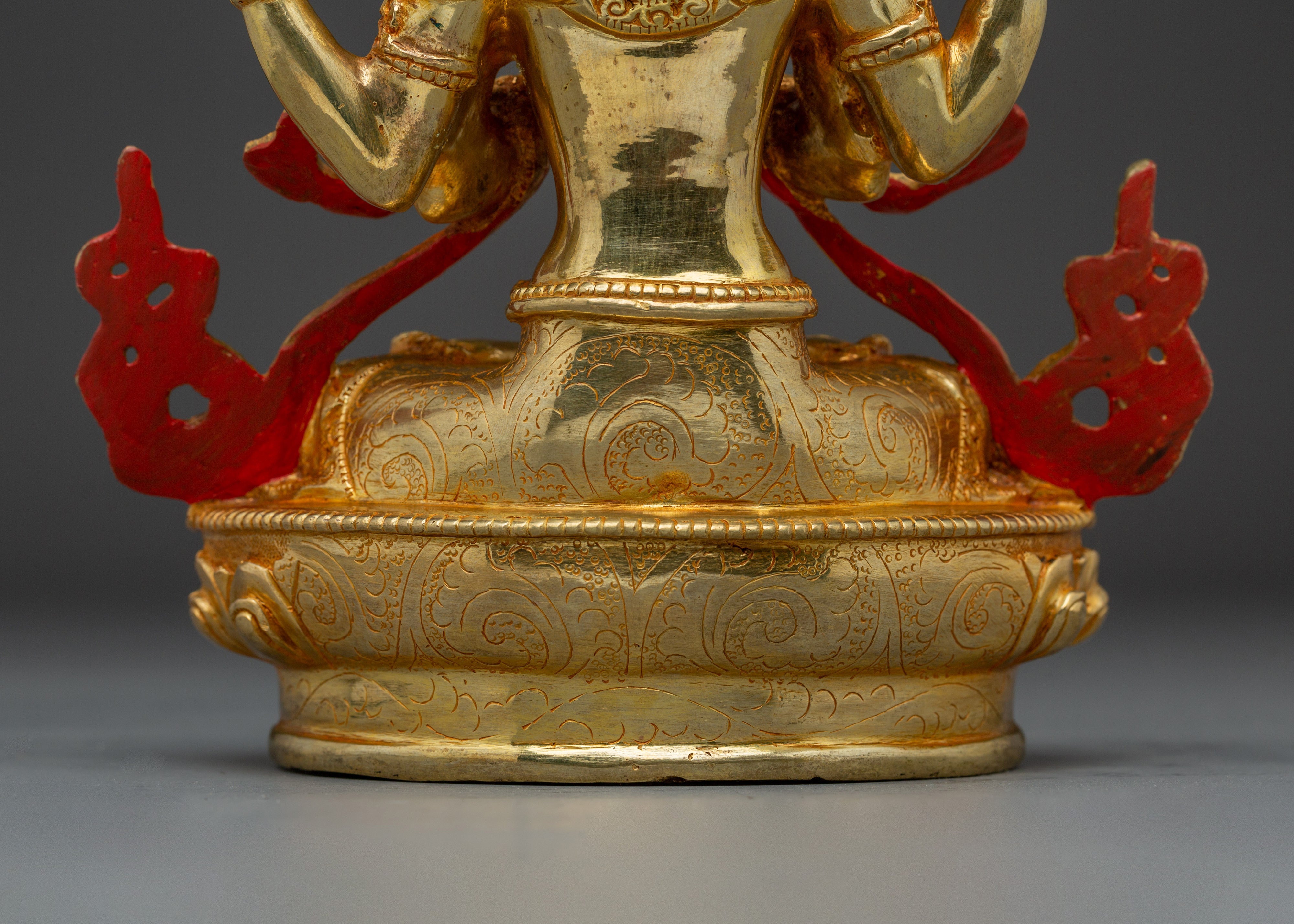 Divine Protector Chenrezig Statue | Bodhisattva of Compassion