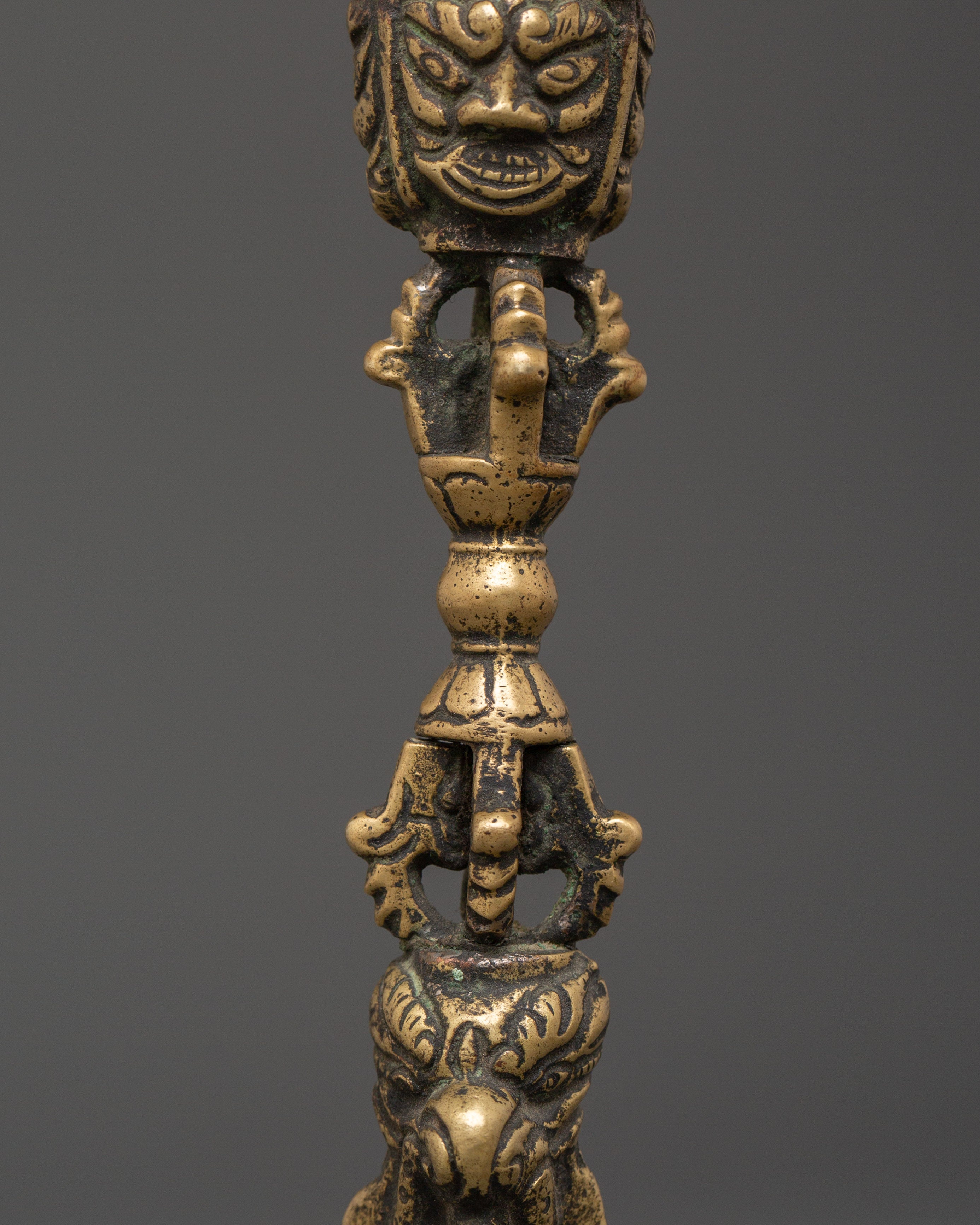 Handcrafted Phurba with Box | Buddhist Powerful Weapon Phurba for Protection