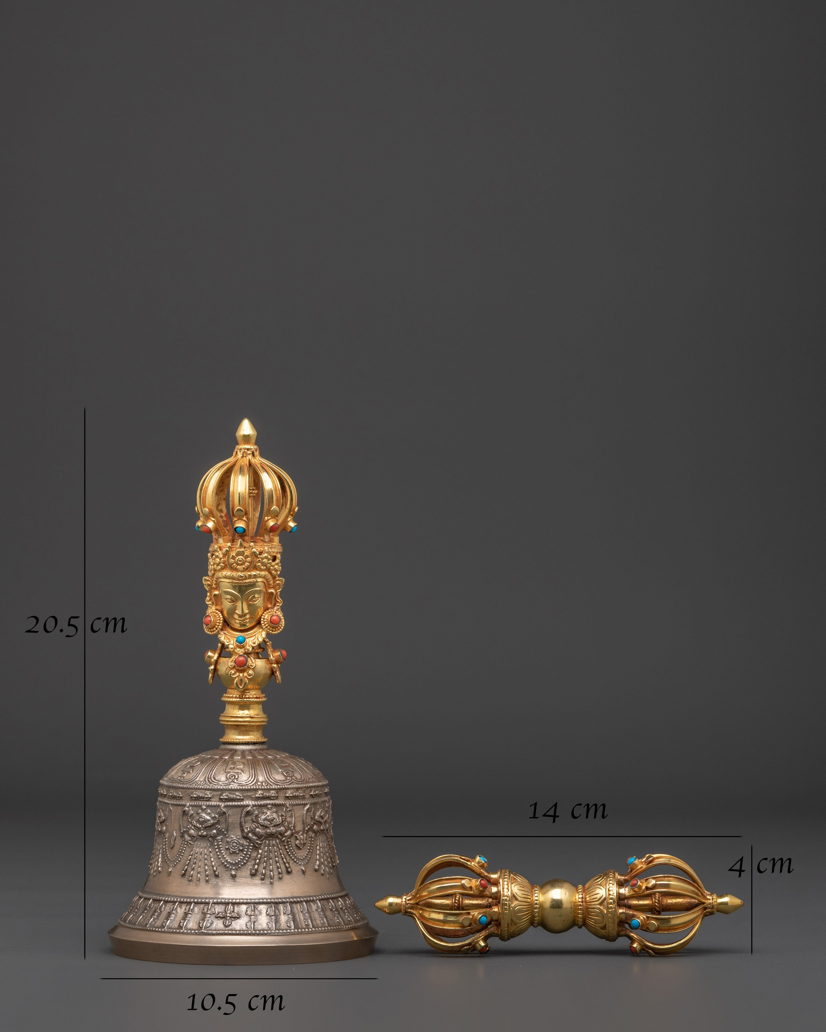 Ritual Vajra and Bell Set |Dharma Practices