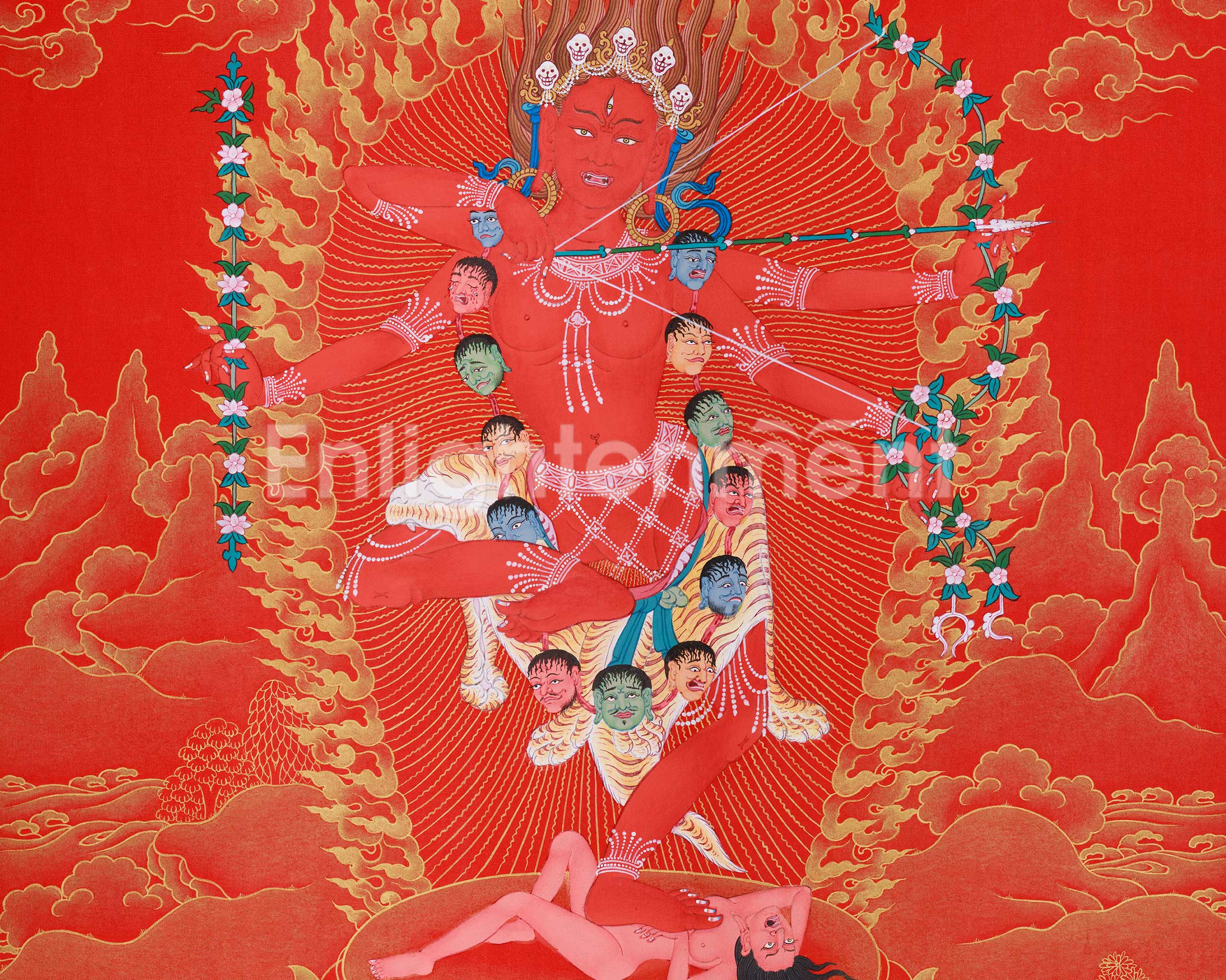 Goddess Kurukulla Thangka | Dakini of Attraction and Wisdom