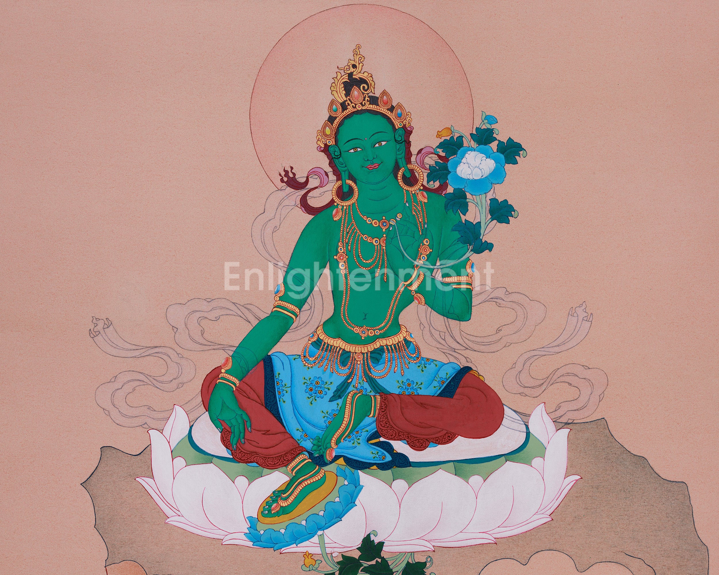 Tibetan Swift Protector Green Tara | Mother of all Buddhas