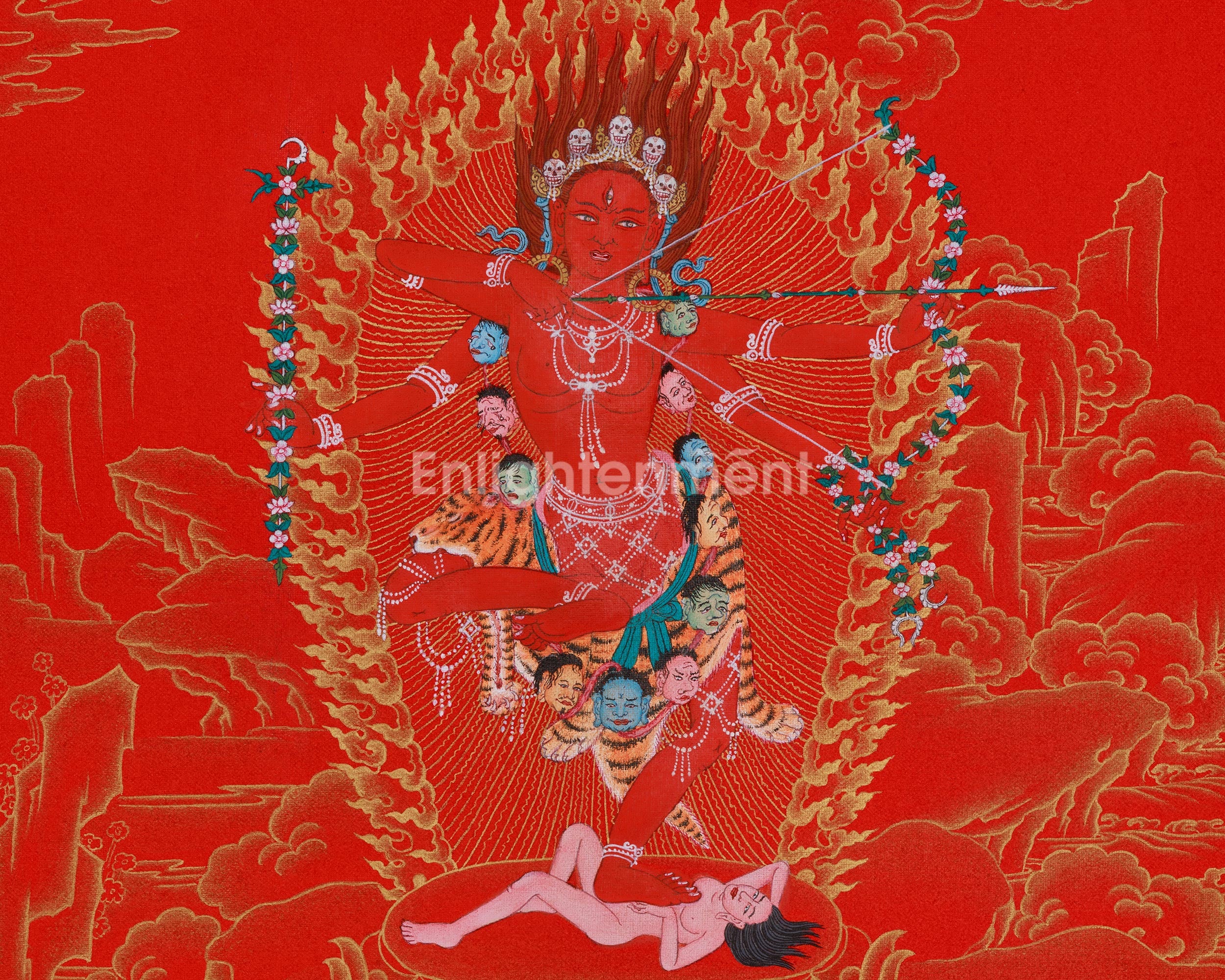 Kurukulla, the Divine Dakini of Enlightened Magic | Embodying Enchanting Power