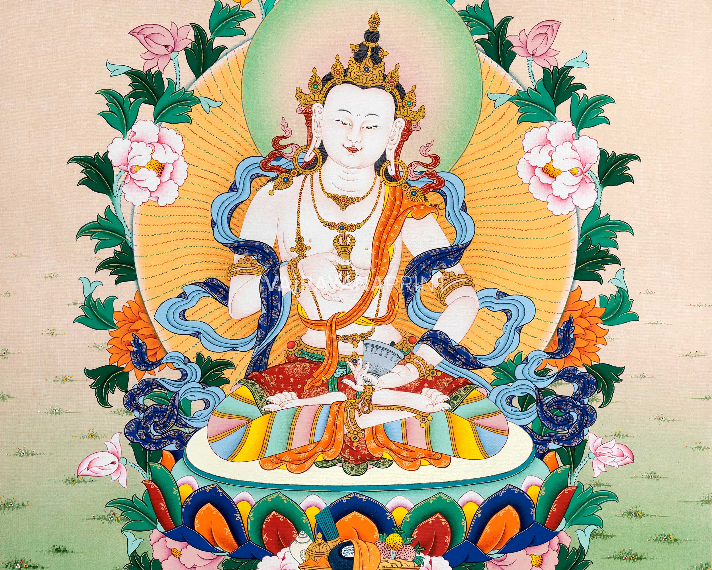 Vajrasattva's Blessings in Art | High Quality Print for Inner Purification