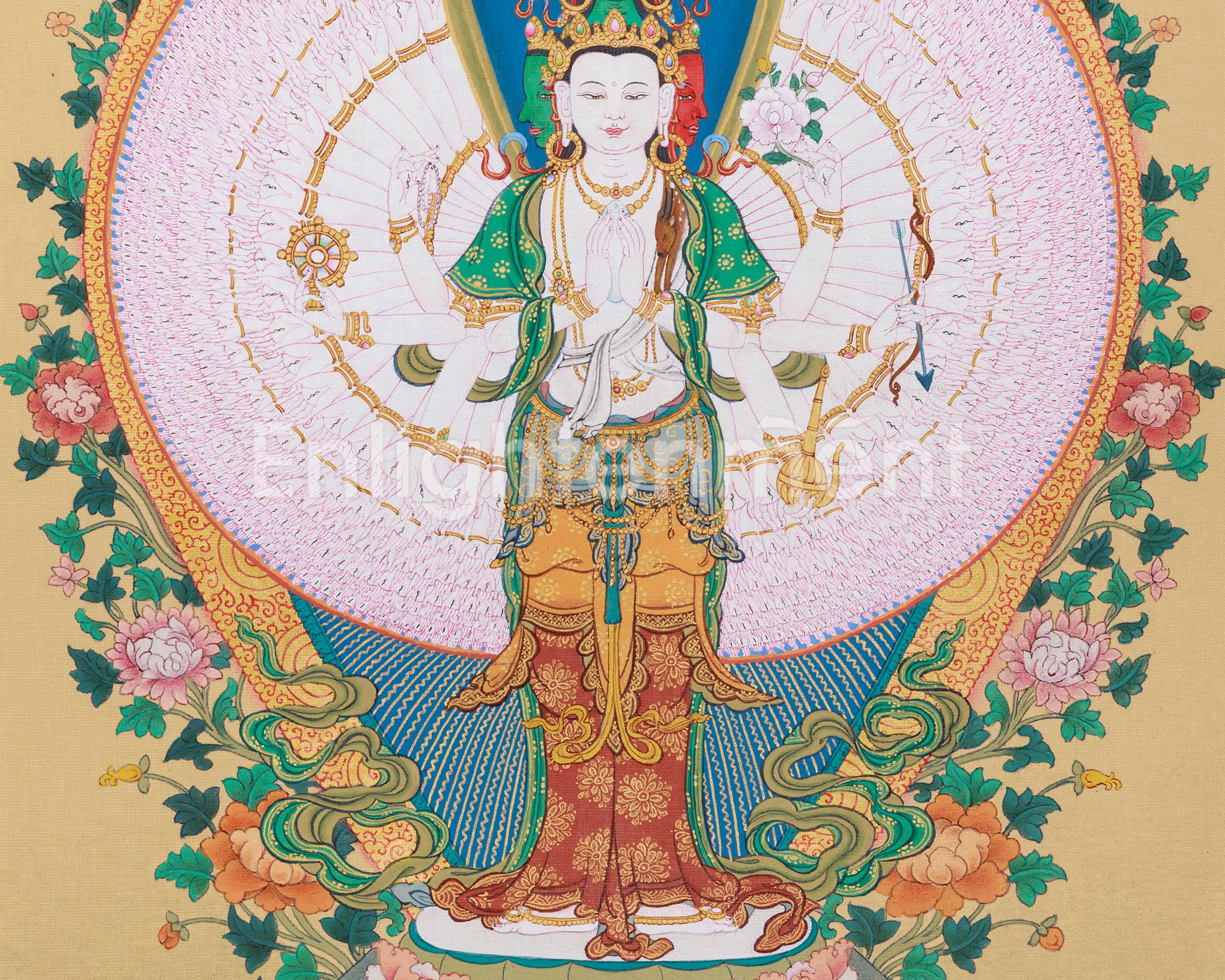 Thousand-Armed Chenrezig Buddha | Bodhisattva of Universal Compassion and Mercy