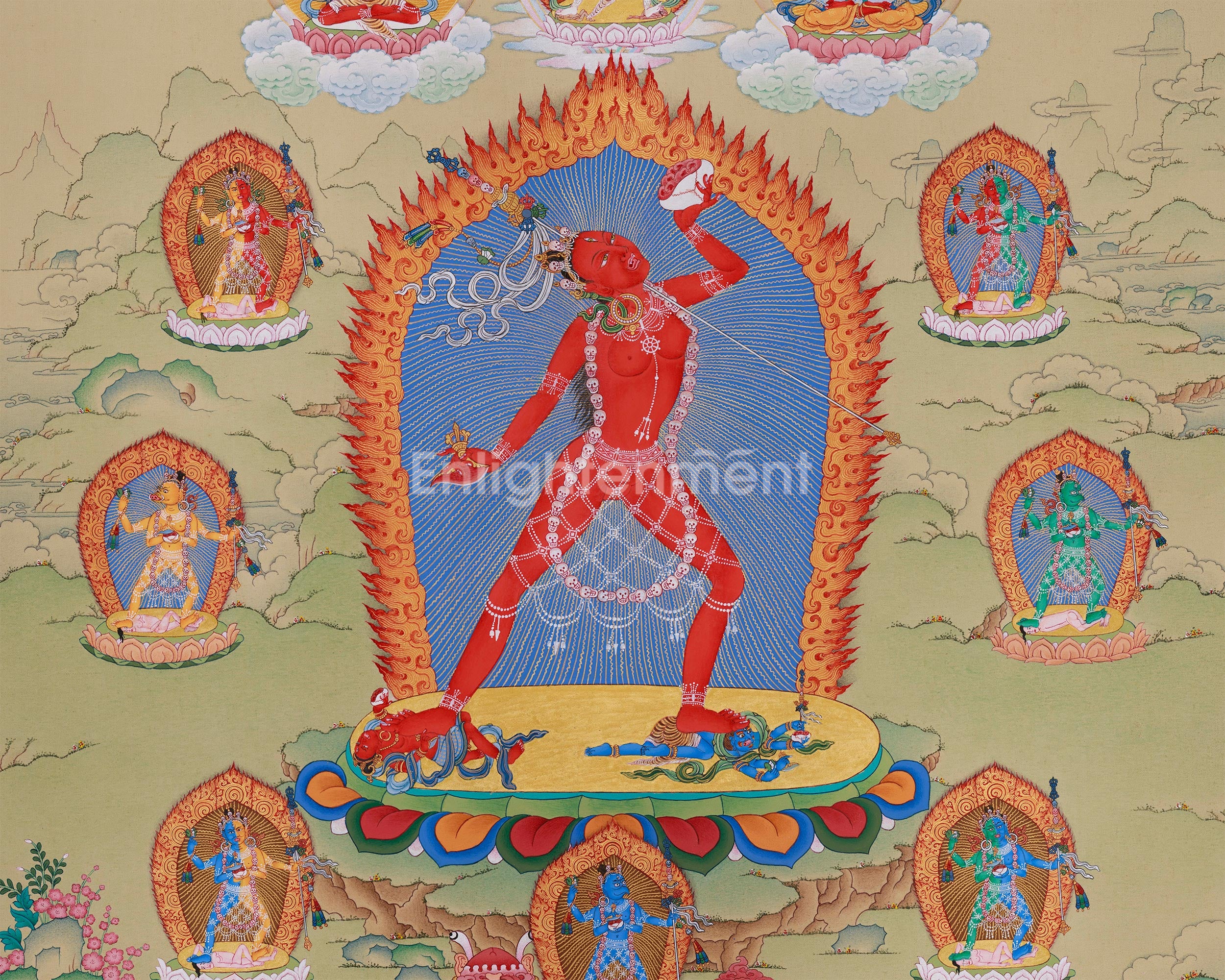 The Divine Presence of Dakini Vajrayogini | Embodying Enlightened Femininity and Tantric Energy
