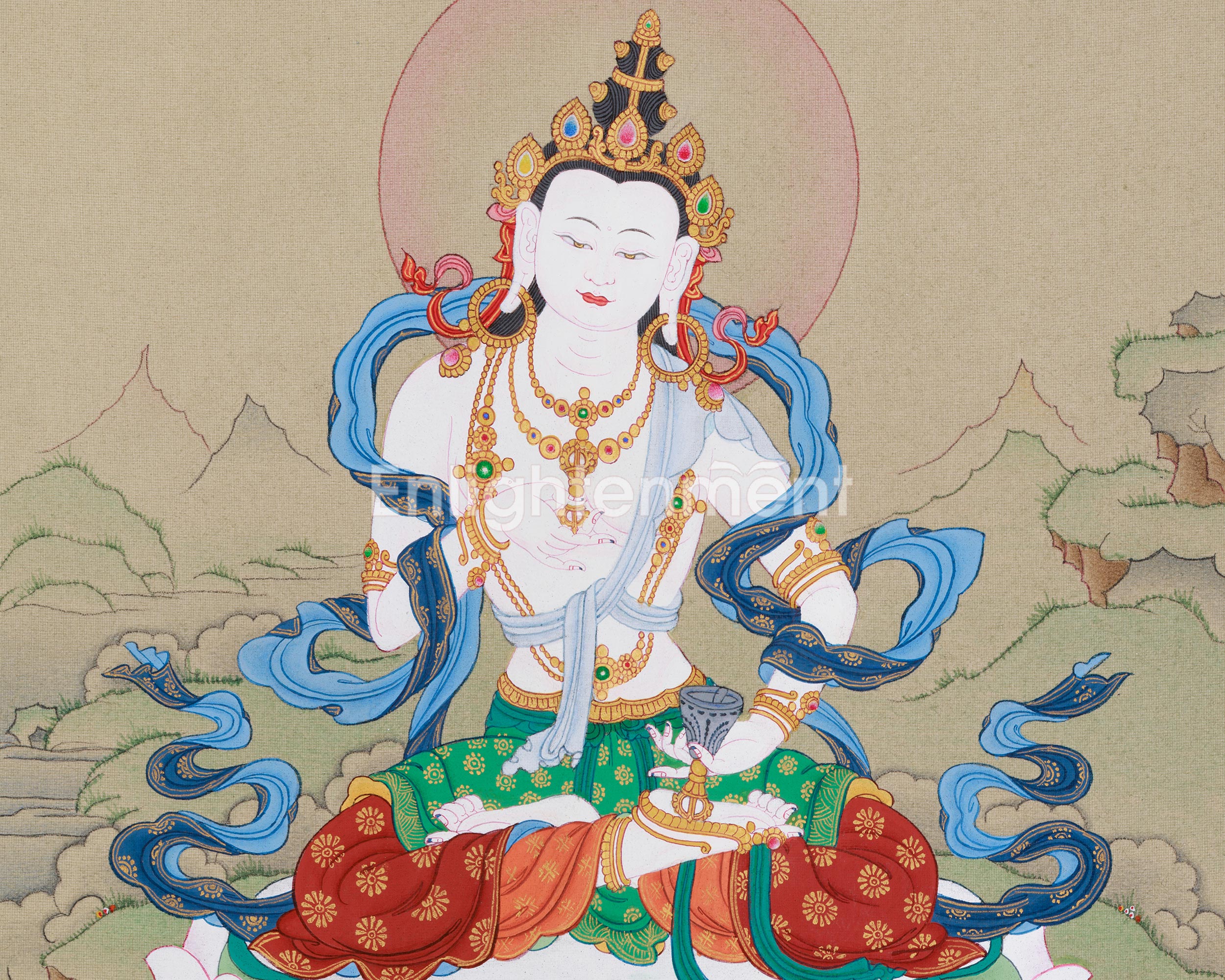Dorje Sempa Artwork | Vajrasattva, Buddha of Spiritual Cleansing