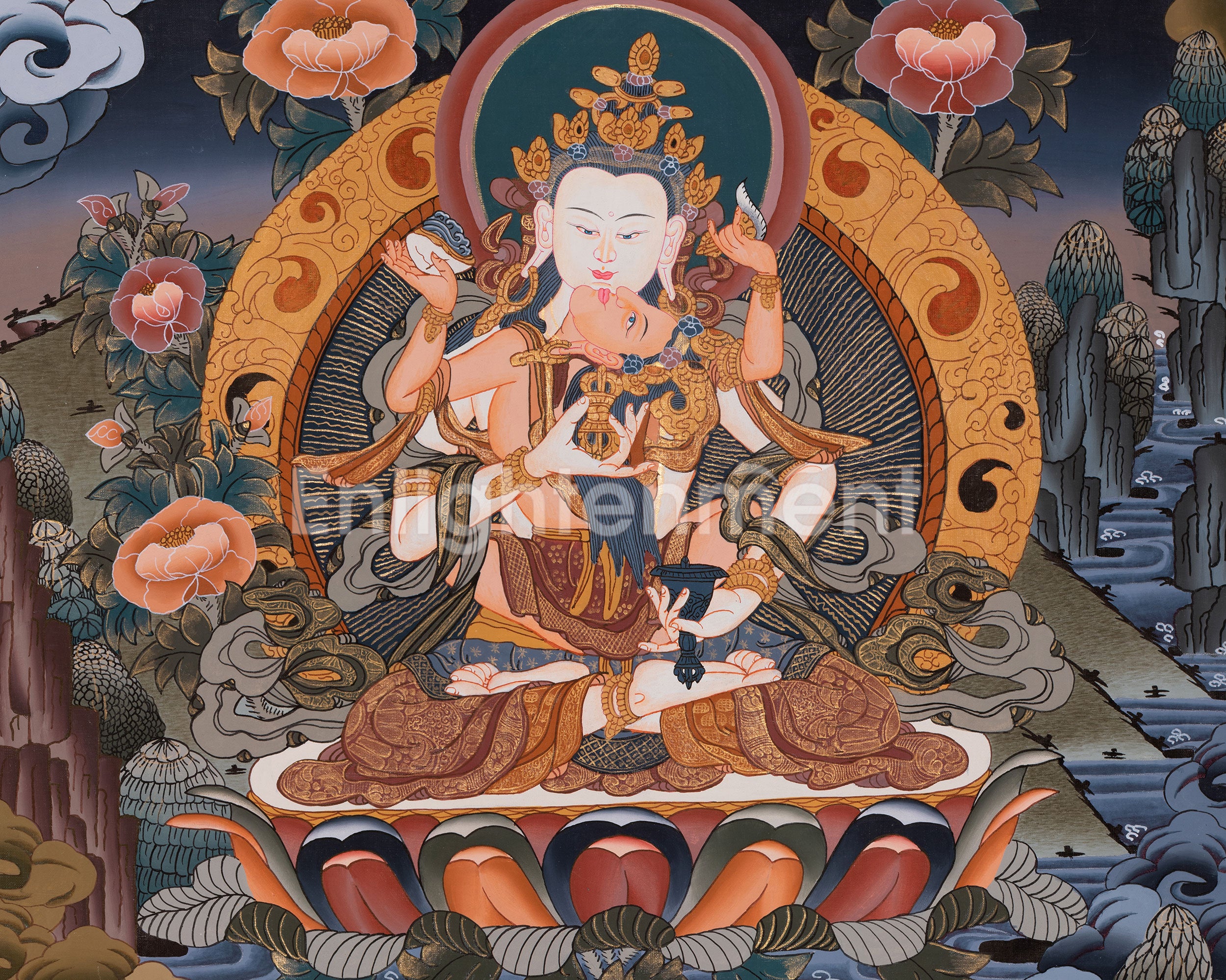 Vajrasattva Artwork | A Sacred Symbol of Wisdom and Compassion