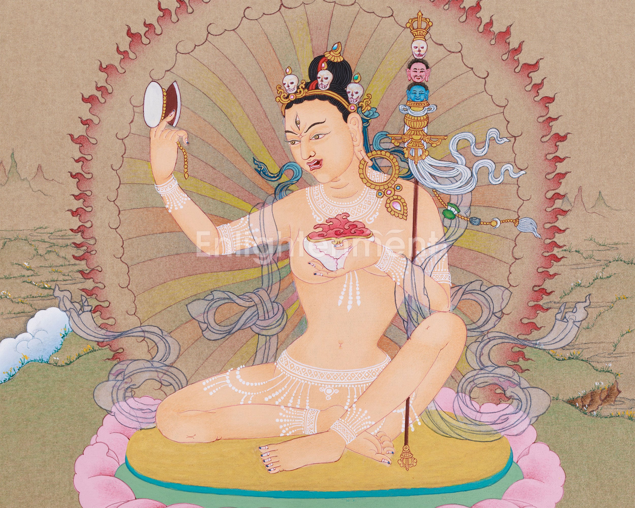 Dakini Niguma Thangka | Female Tantric Master