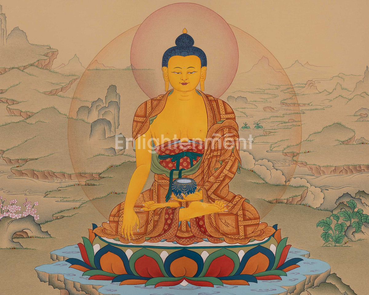 Shakyamuni Buddha Spiritual Artwork | Dharma Teacher | Siddhartha Gautama