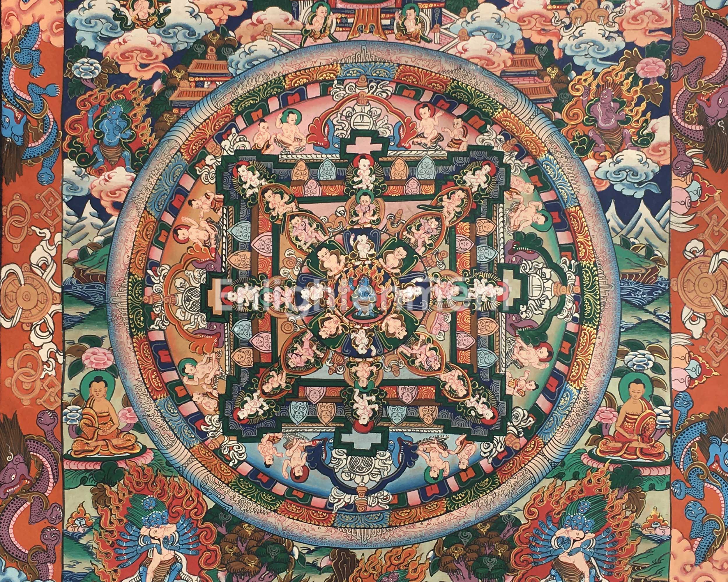 Mahakala Mandala Thangka | Religious Artifacts