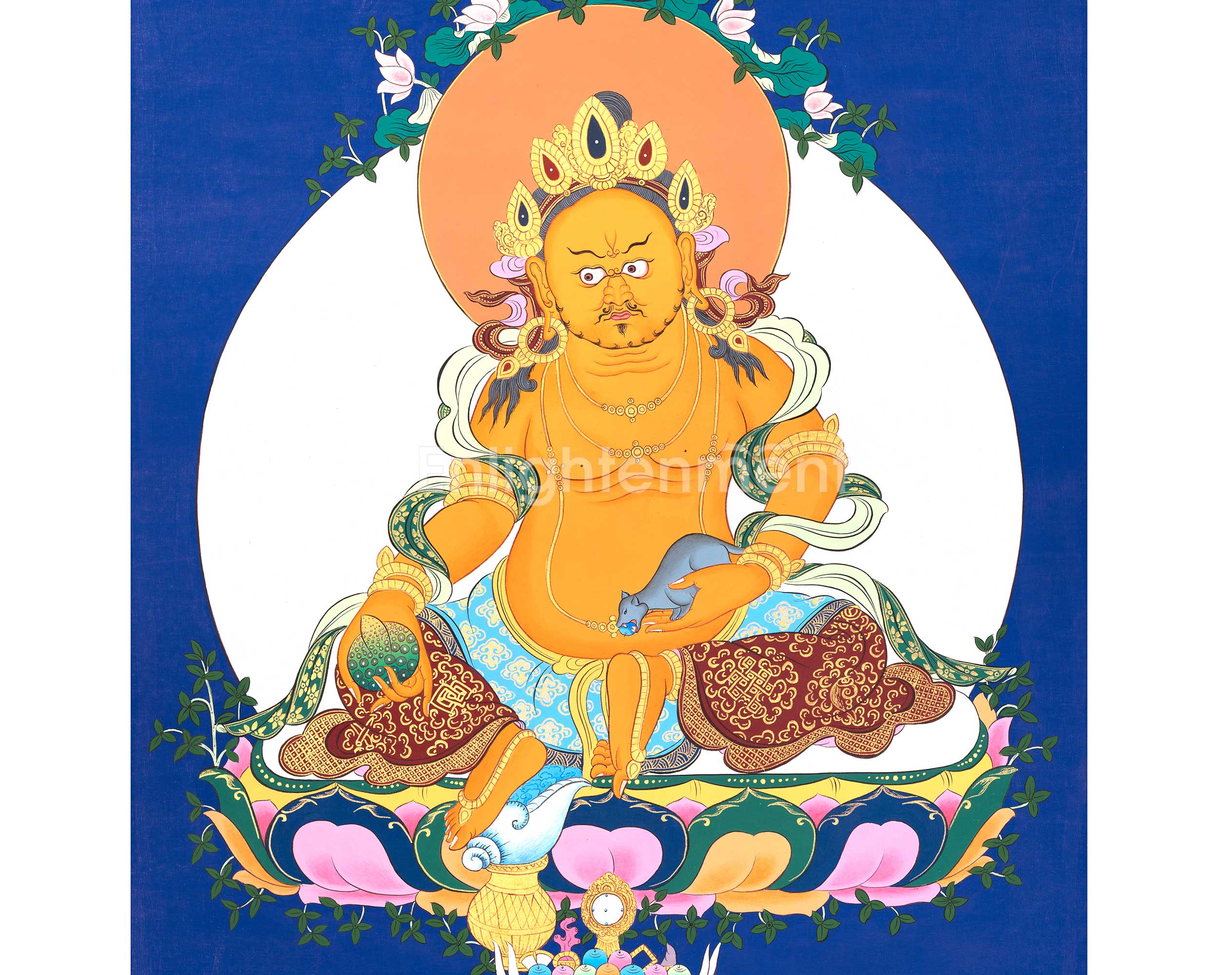 Zambala Thangka | Wealth And Prosperity