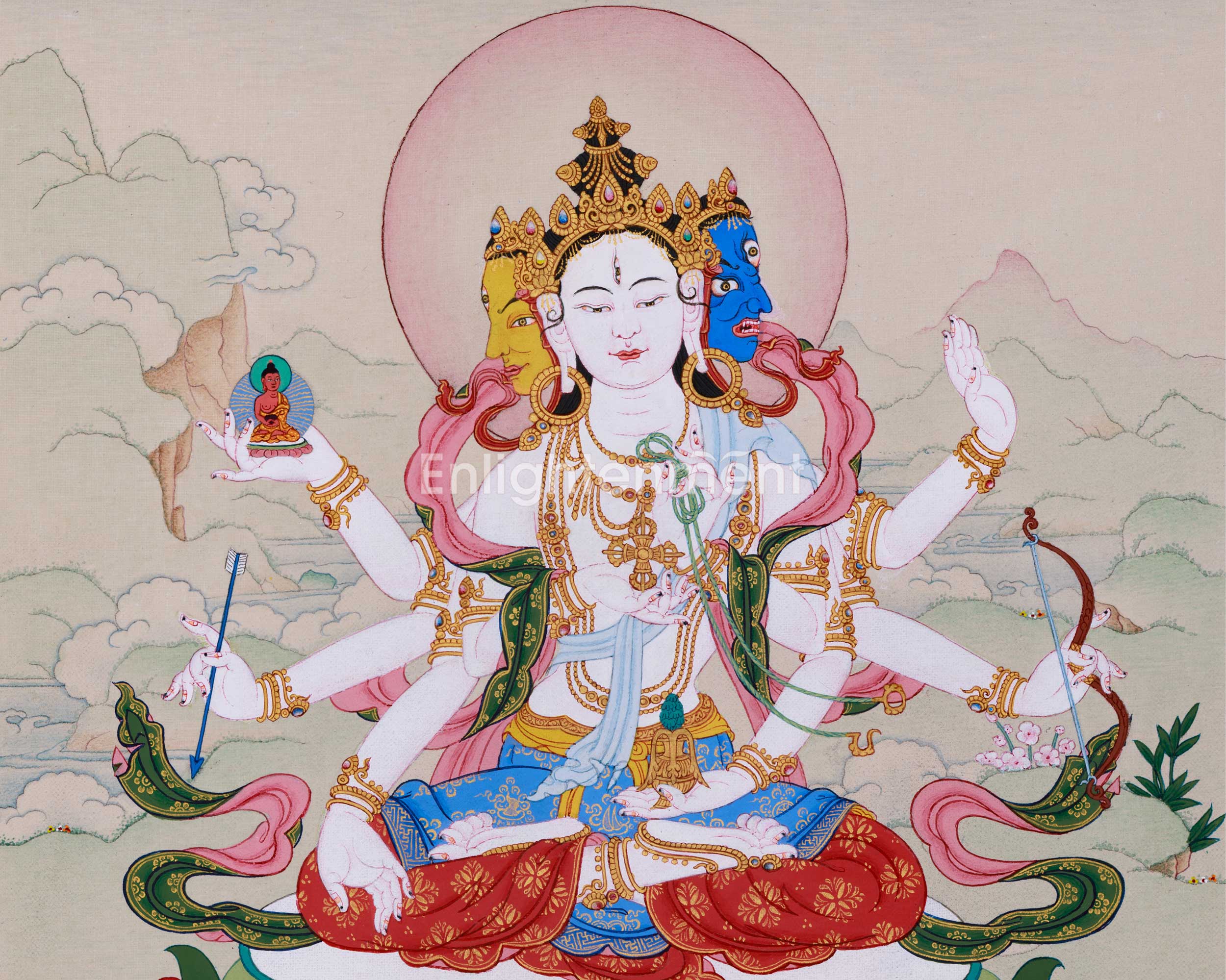 Namgyalma Thangka: Ushnisa Vijaya
