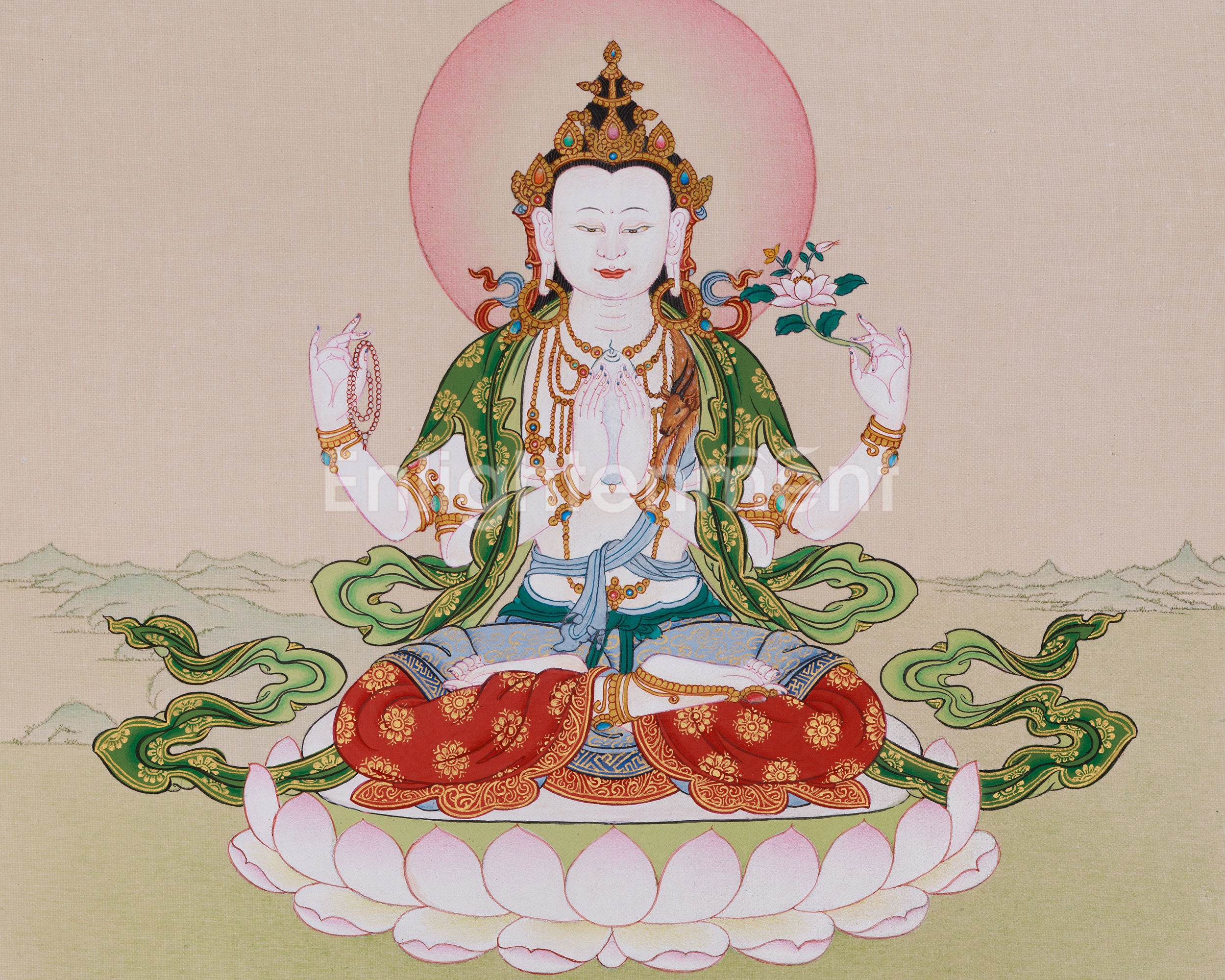 Chenrezig, Compassion Buddha | Tibetan Bodhisattva of Mercy