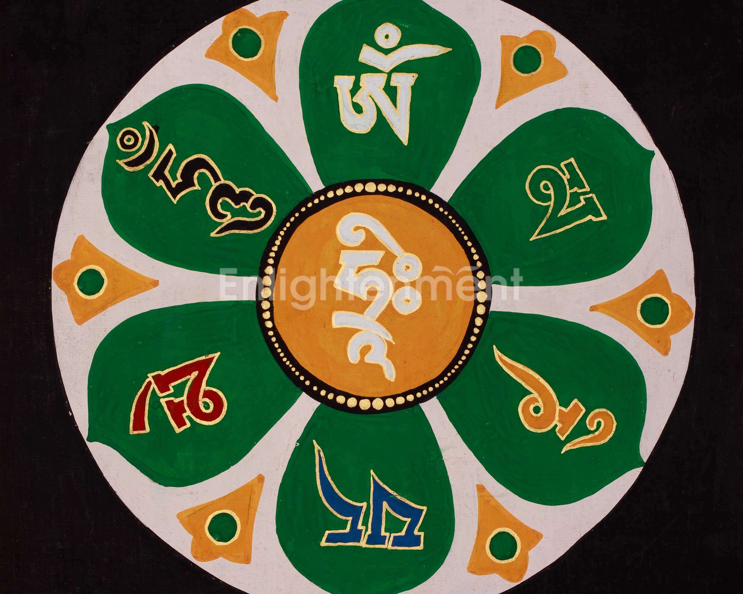 Spiritual Art of Mantra Mandala | Himalayan Buddhist Thangka