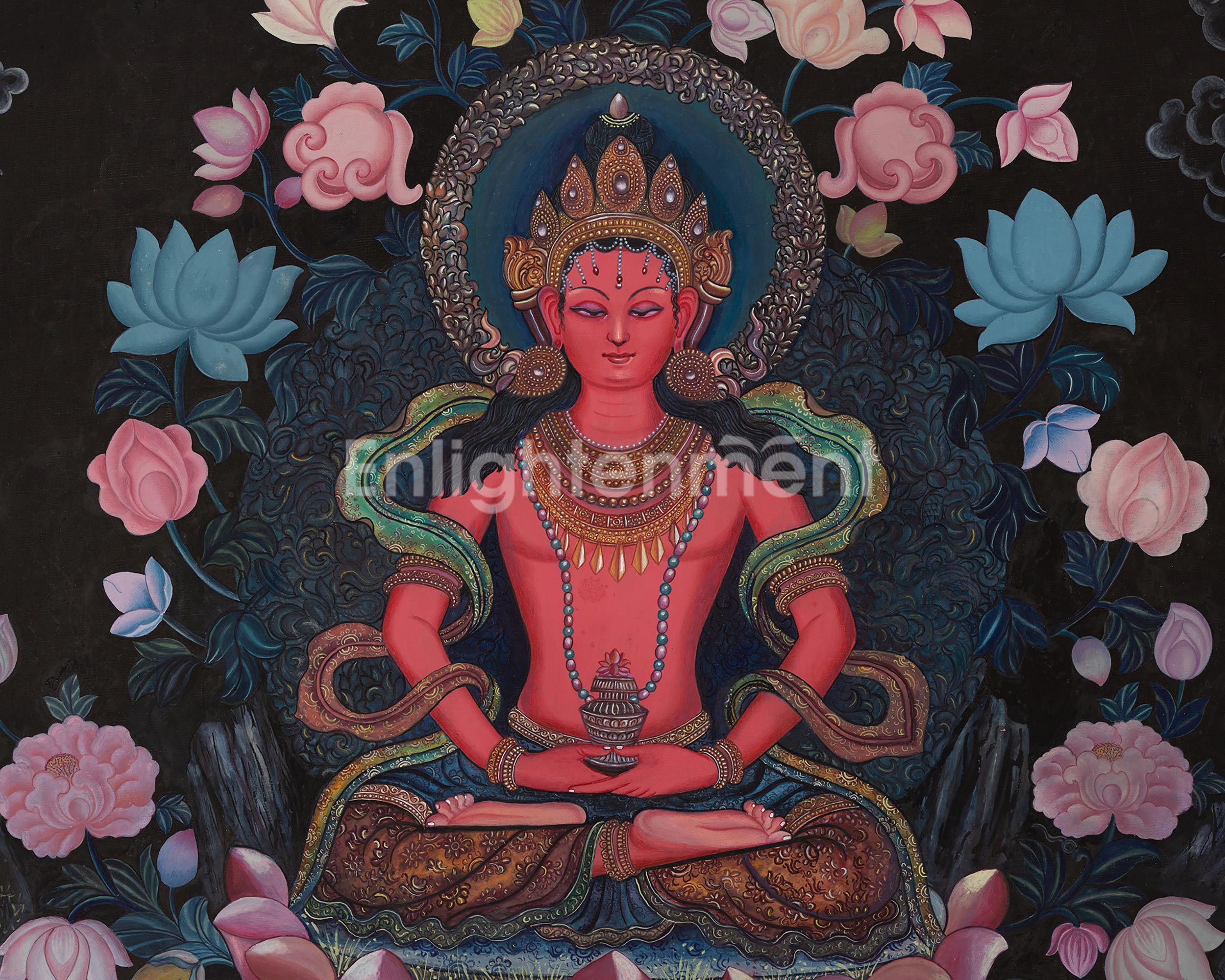 Beautiful Long Life Bodhisattva Amitayus | Buddha of Boundless Life