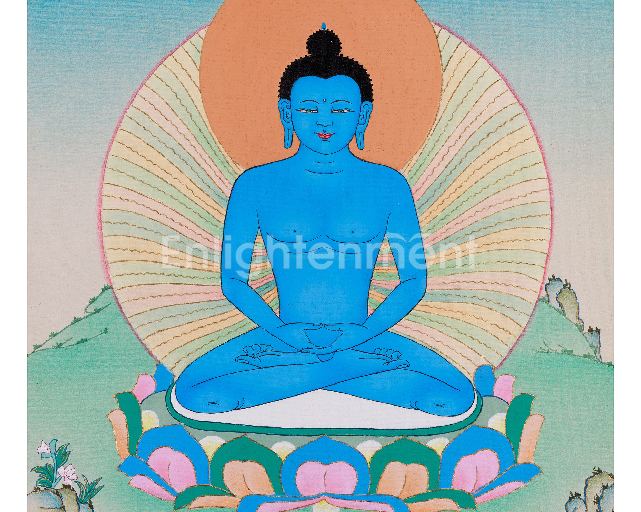 Samantabhadra Thangka | Primordial Wisdom in Sacred Art