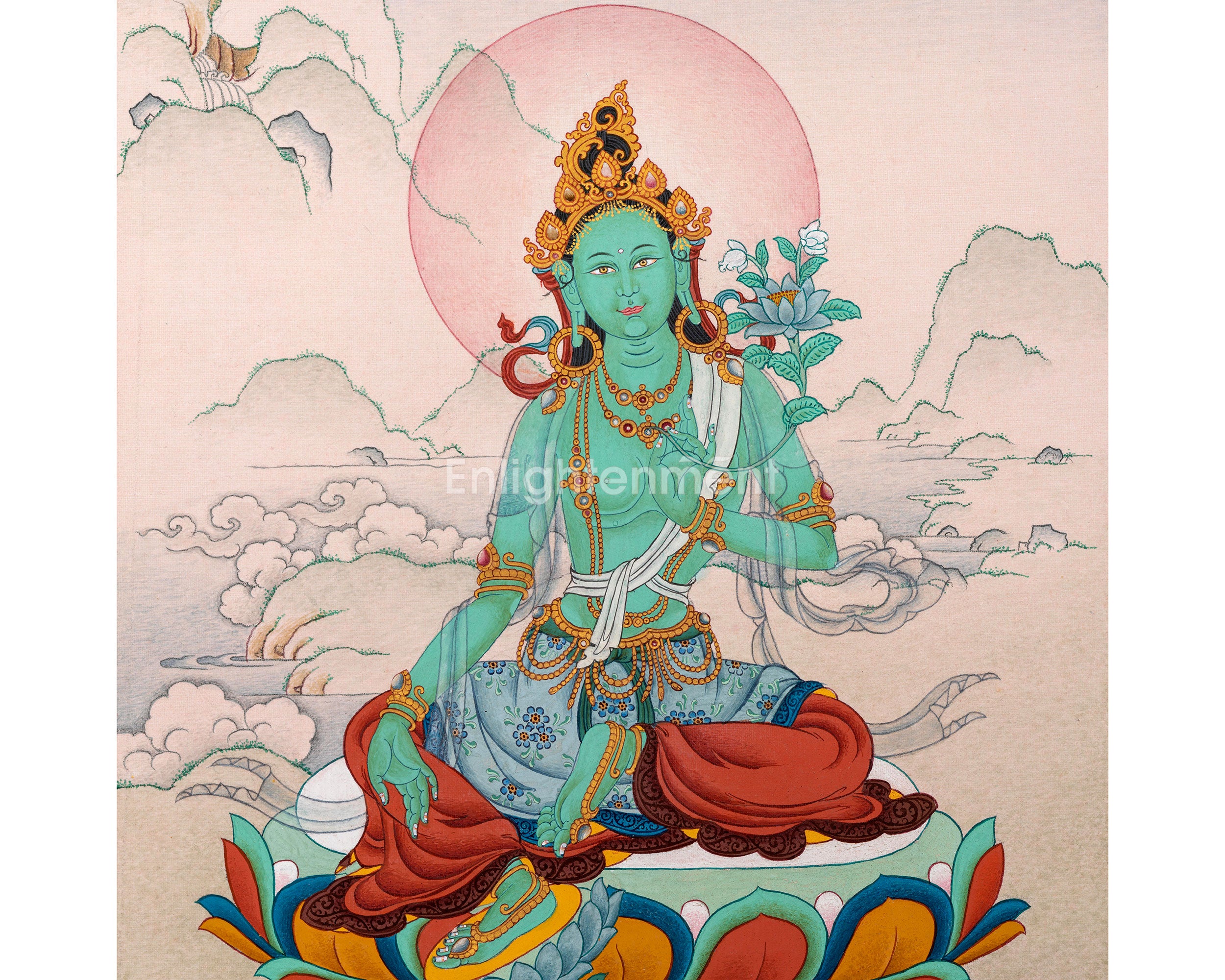 Mother Green Tara: Exclusive Art