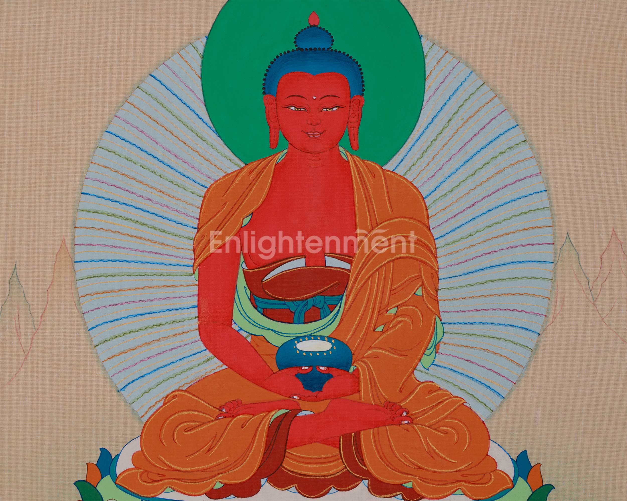Amitabha Infinite Light Buddha | Amida Budddha of Compassion, Wisdom & Eternal Light